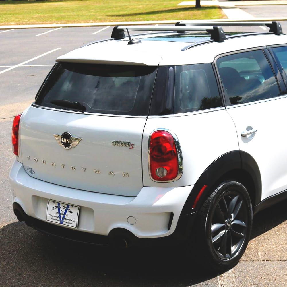 Vofono Antenna For Mini Cooper Paceman Countryman Clubman Convertible 1999 2023, Mini Cooper Accessories, 4.5 Inch Stubby Car Wash Proof Mini Copper Antenna Replacement Aluminium Mast