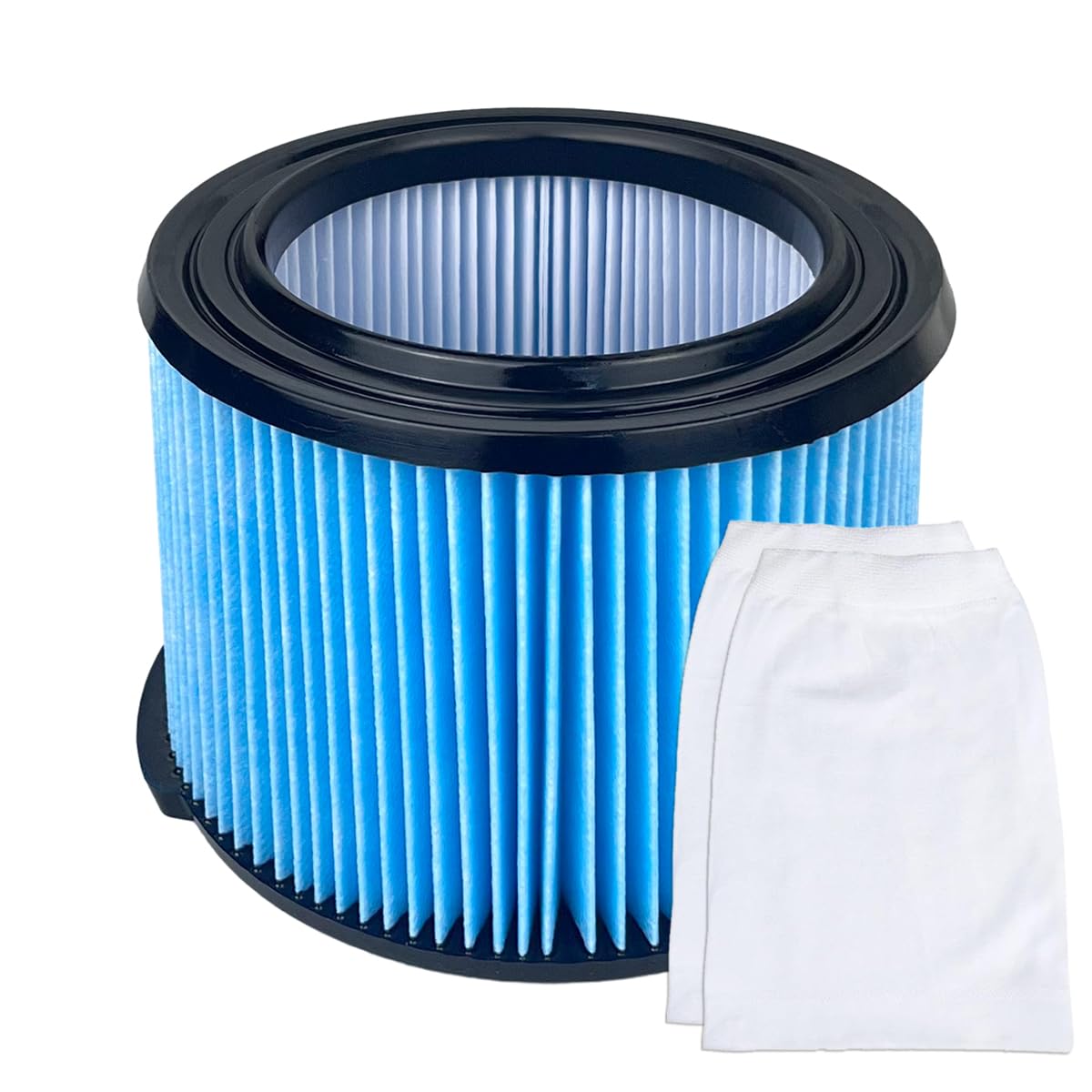 Zibopon Vf3500 Shop Vac Filters Compatible With Ridgid 3 4.5 Gallon Wet/Dry Vacuum, 3 Layer Fine Dust Filter,1 Pack