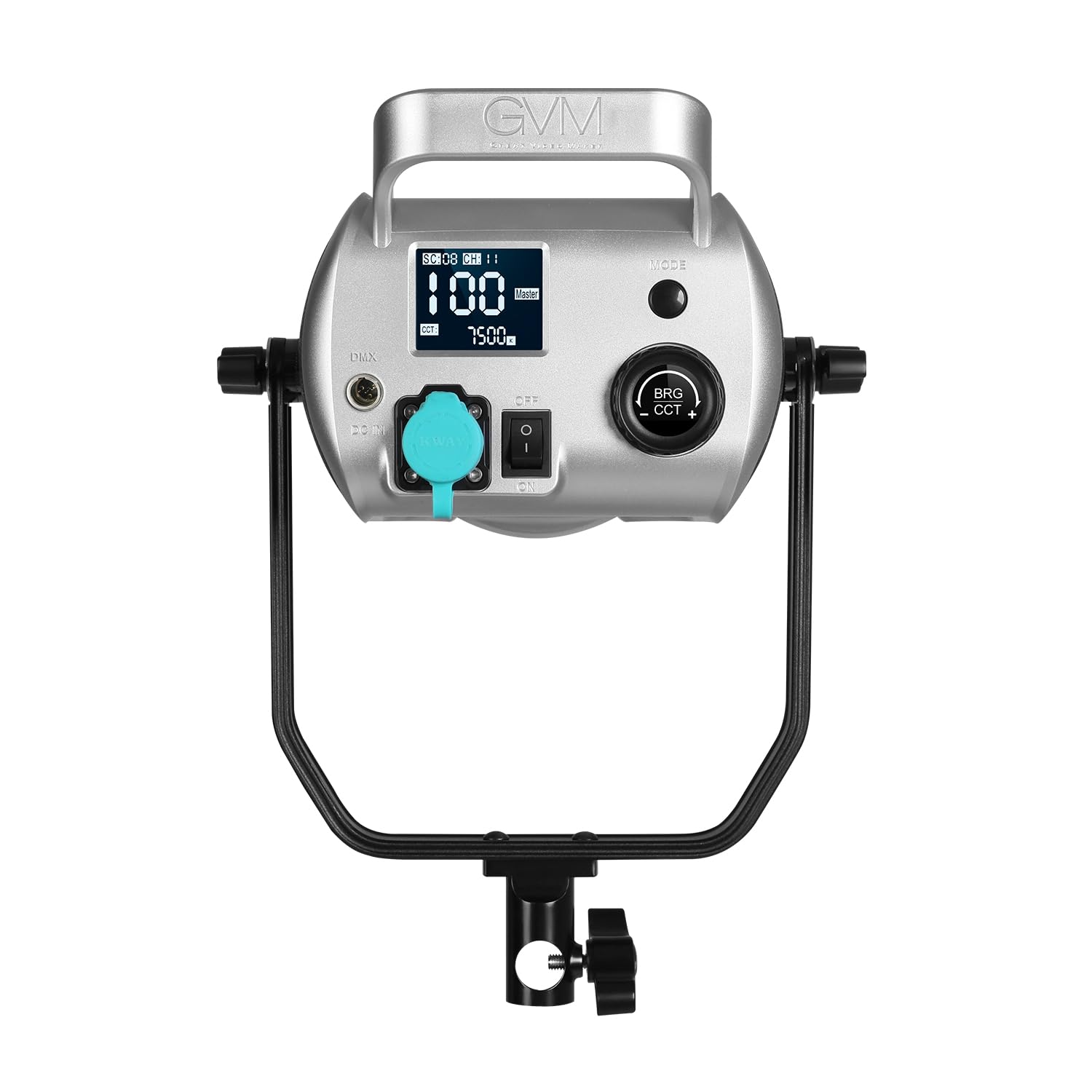 Gvm 300W Video Light Kit, Studio Lighting With Bowens Mount, 2700~7500K,112000Lux@0.5M Photography Lighting With App Dmx, Cri 97