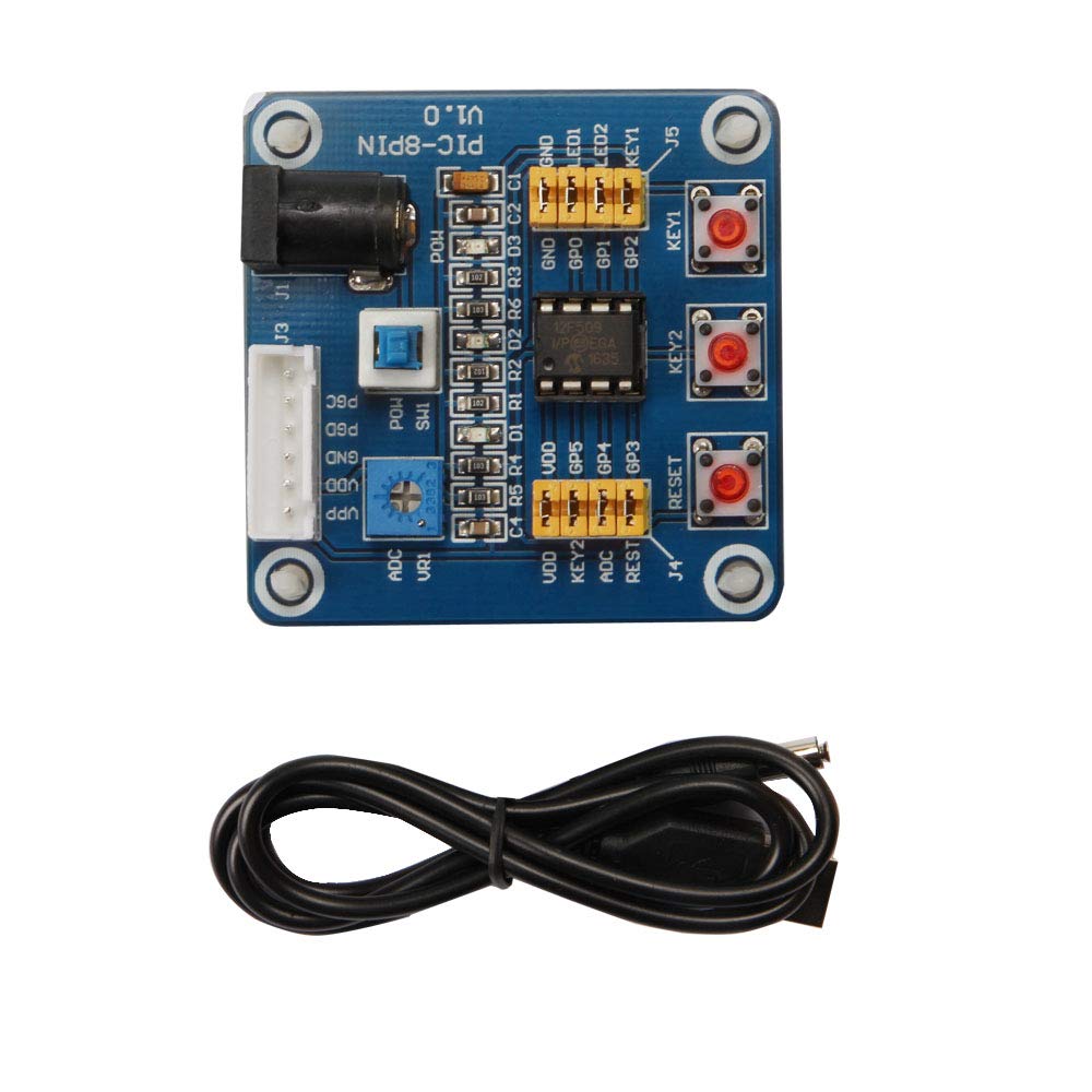 Comimark 1Pcs 5V Pic12F675 Development Board Learning Board Breadboard