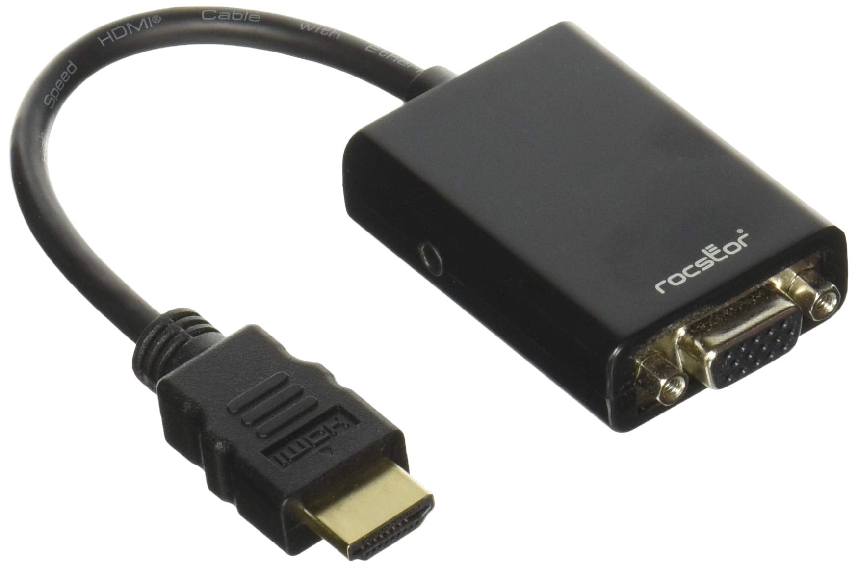 Premium Hdmi To Vga Adapter Converter M/F - 6 - For Ultrabook, Laptop, Monitor,