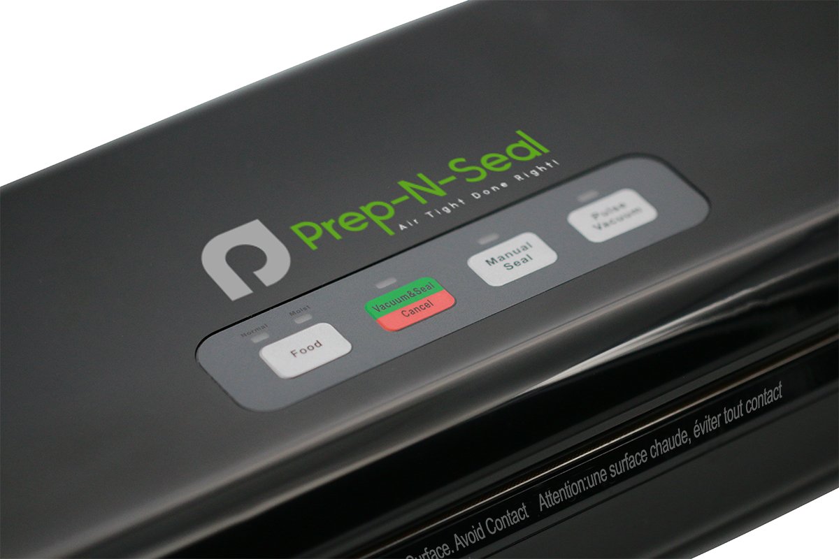 Prep N Seal Food Vacuum Sealer Machine With Heat Seal Rolls, Home Kit, Automatic, Compact, Kitchen Friendly, Easy To Operate, St