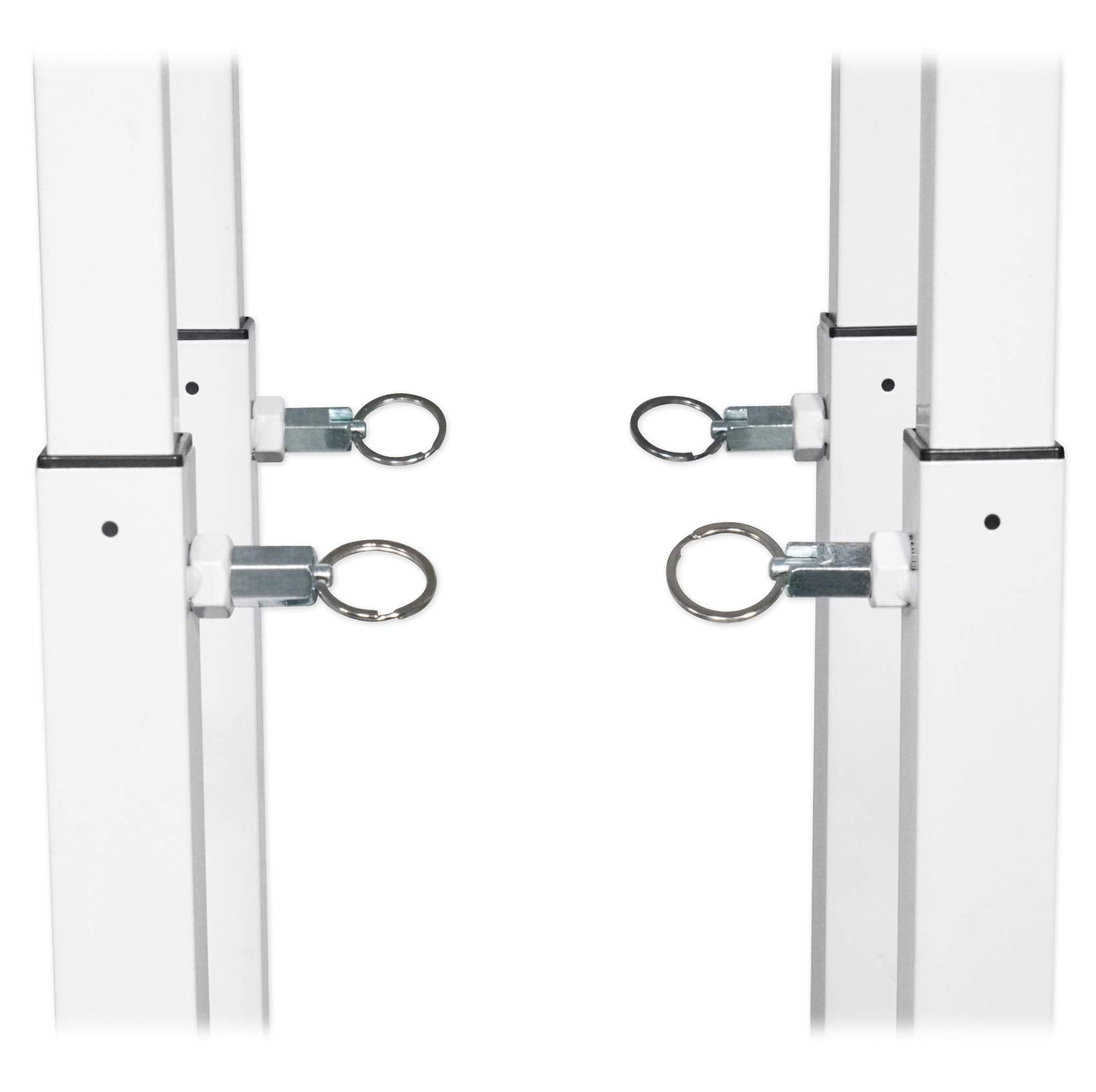 Rockville Totem Moving Head Light Stand+Black+White Scrims+Carry Bags (Rtp32W)