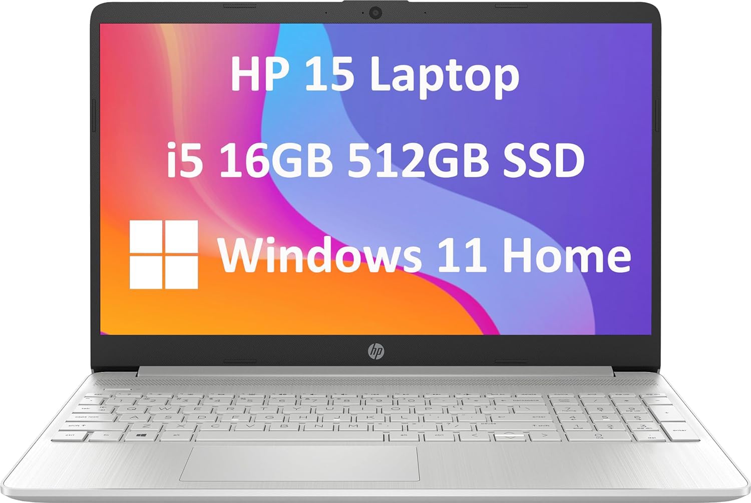 Hp 15 Pavilion Laptop (15.6'' Fhd Anti Glare, Intel Core I5 1135G7 (Beats I7 10510U), 16Gb Ram, 512Gb Ssd) Home & Business Pc, N