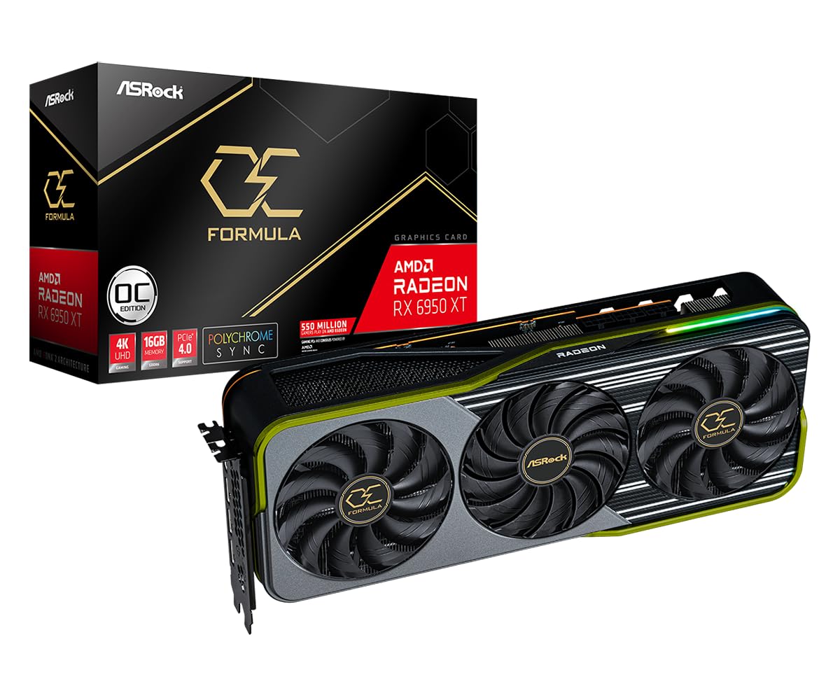 ASRock RX6950XT OCF 16G Graphics Board, AMD Radeon RX6950XT
