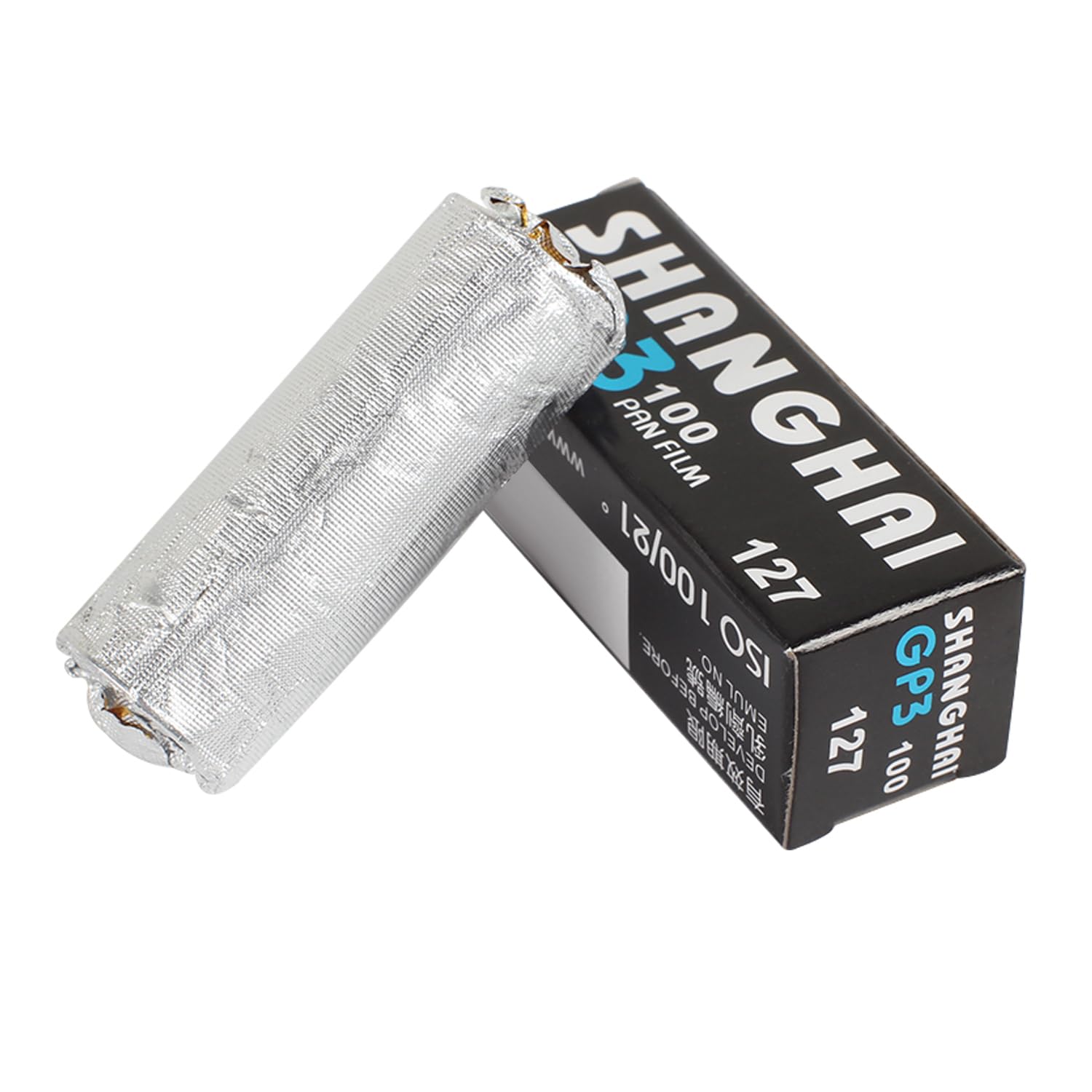 Shanghai Gp3 127 Black & White Roll Film Asa Din Iso 100 B/W Negative Freshest 5 Rolls Pack (5X127)