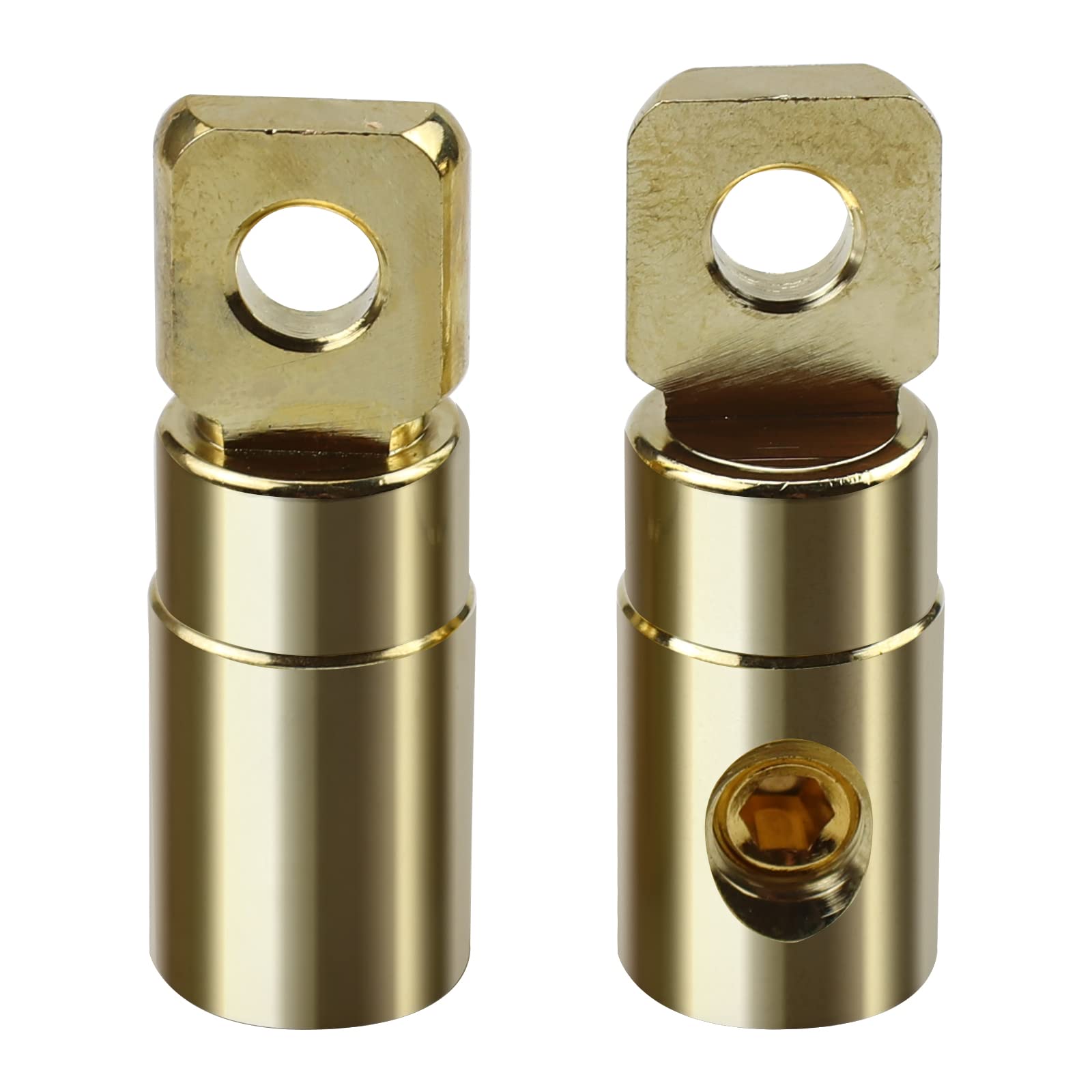 Zookoto 2 Pcs Rt1 0Ga Wire Ga Reducer, For Car Stereo Audio Awg Pin Power Ground Wire Reducer