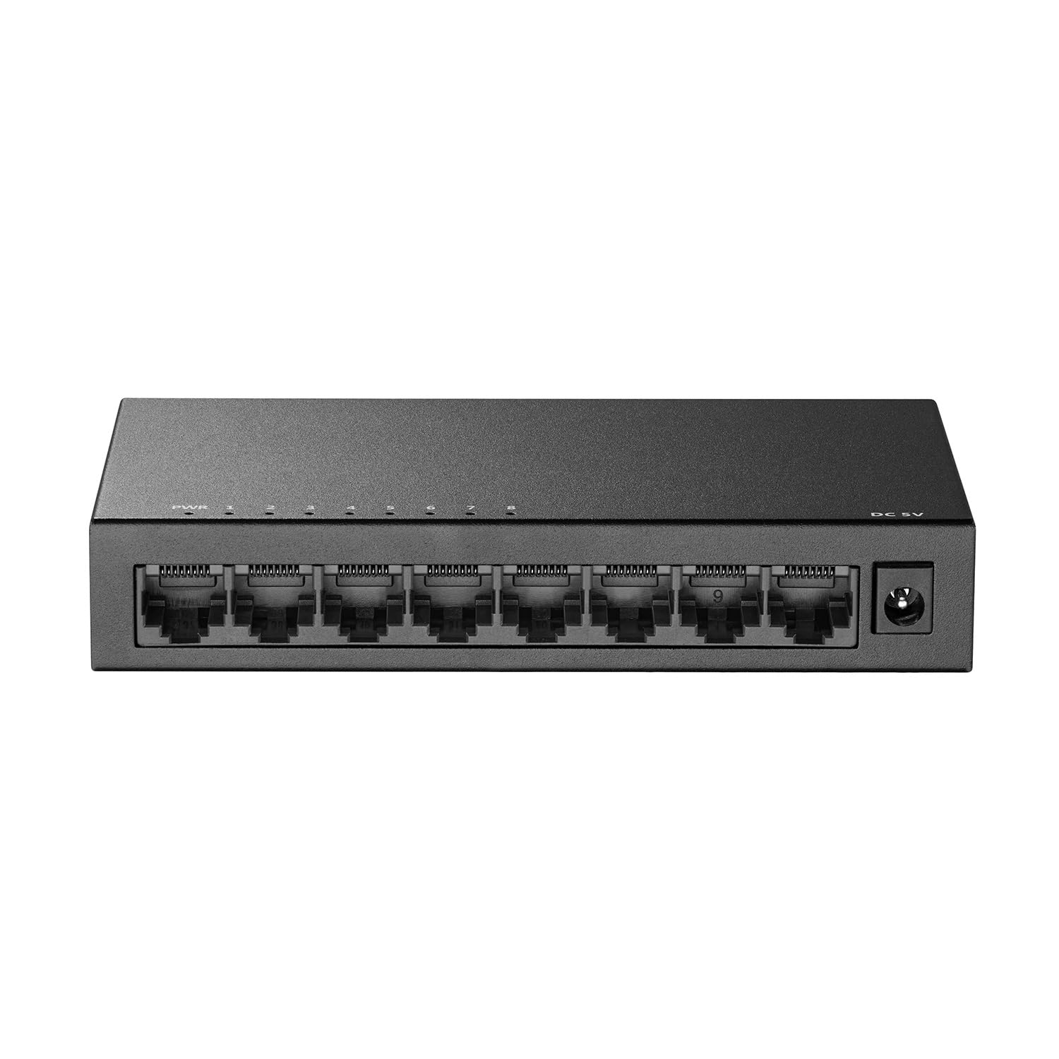 Mokerlink 8 Port Gigabit Unmanaged Ethernet Switch, 8 X 100/1000Mbps Ports, Home Office Network Hub Splitter, Metal Desktop & Wa