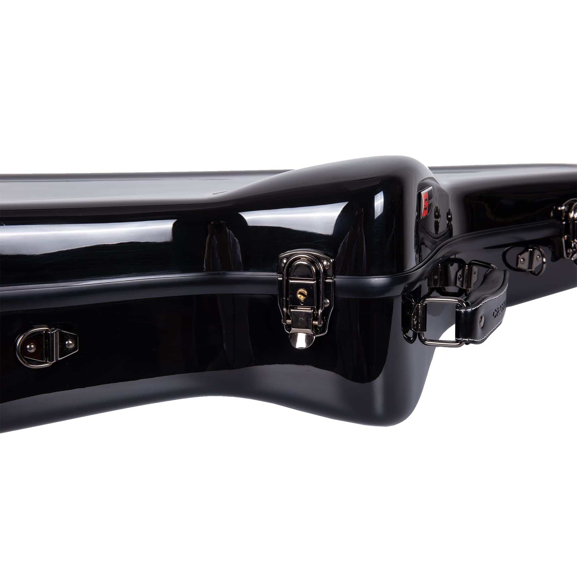 Crossrock Fiberglass Case Fits For Tenor Saxophone With Removable Shoulder Straps Black(Crf1020Tsbk)