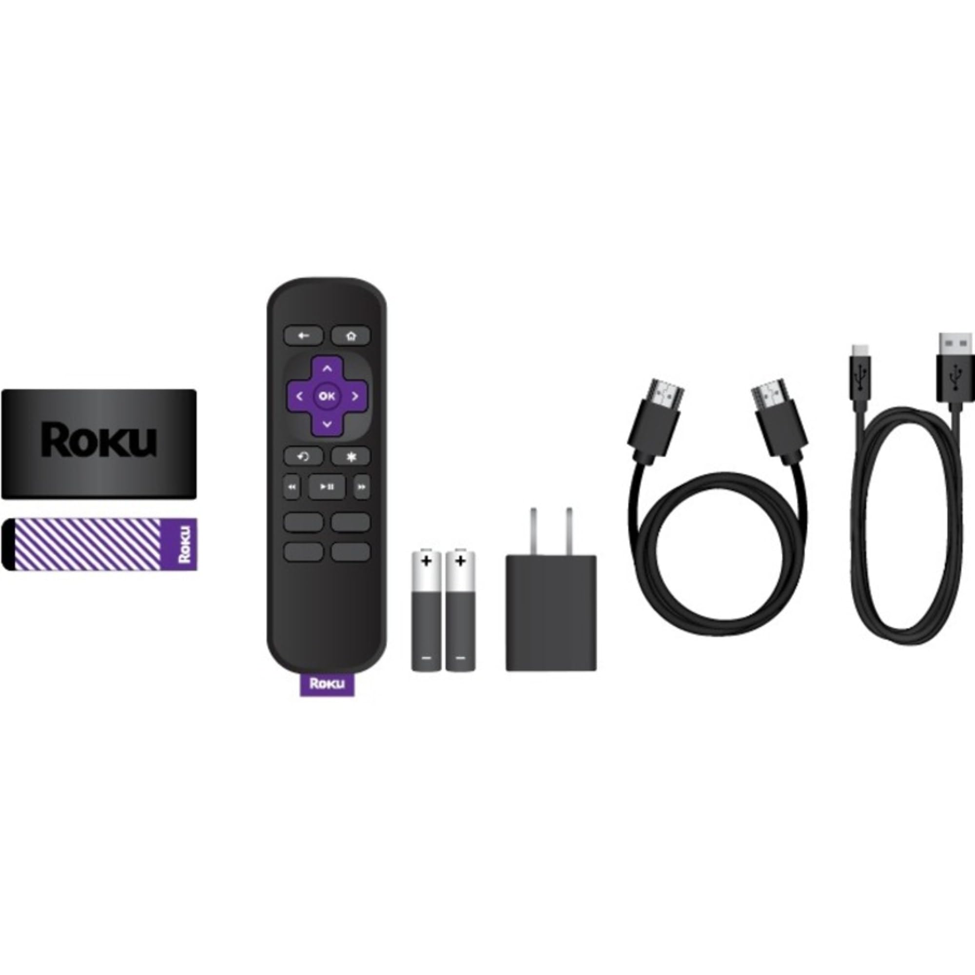 Roku Express | Hd Roku Streaming Device With Simple Remote (No Tv Controls), Free & Live Tv