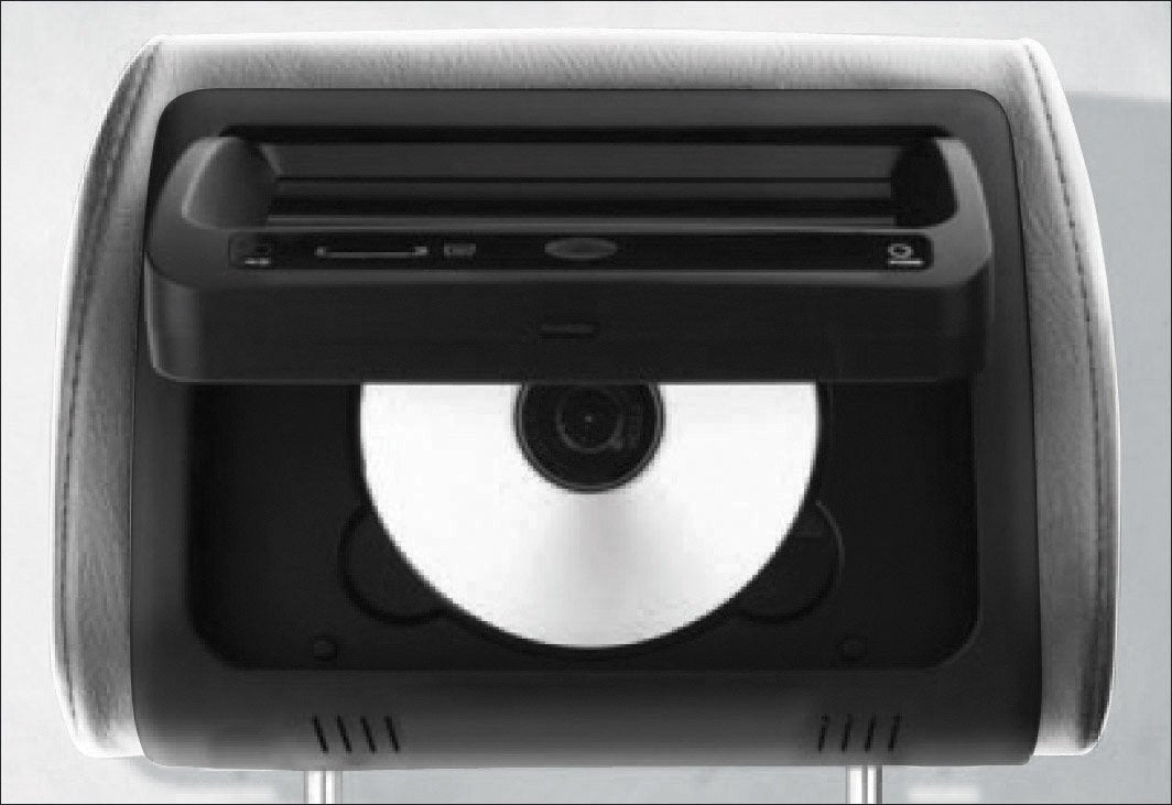 Power Acoustik 7 Universal Headrest Monitor With Dvd & Ir Transmitter ''Product Category: Mobile Video/Dvd Players With Monitor'