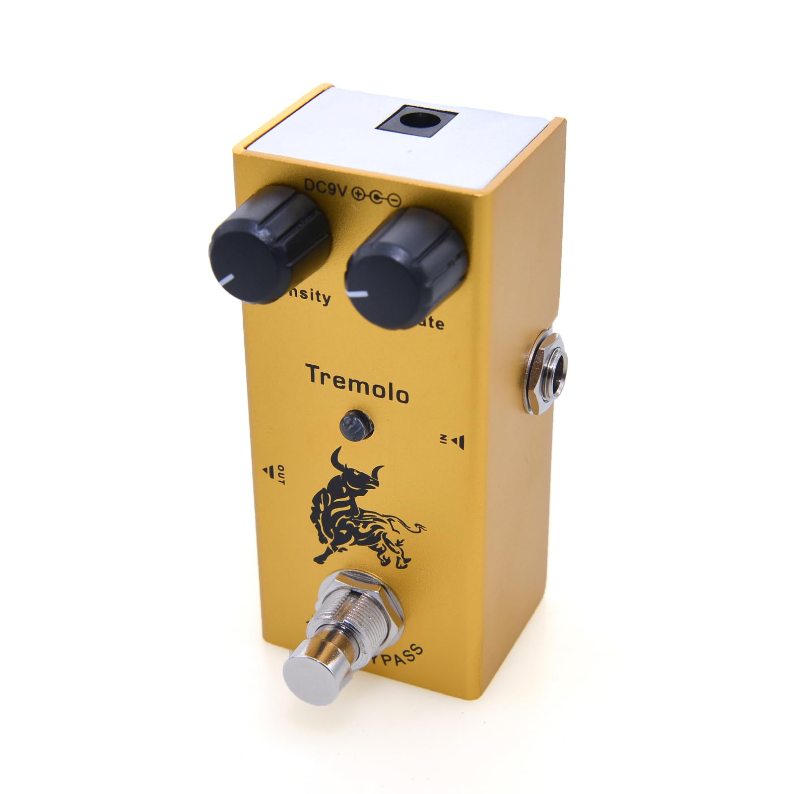 MUSIKLAN Electric Guitar Effects Pedal Mini Single Type DC 9V True Bypass (Tremolo)