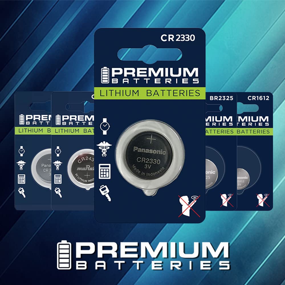 Premium Murata Cr2430 Lithium 3V Coin Cell   Japanese Engineered High Capacity Batteries (6 Pack)