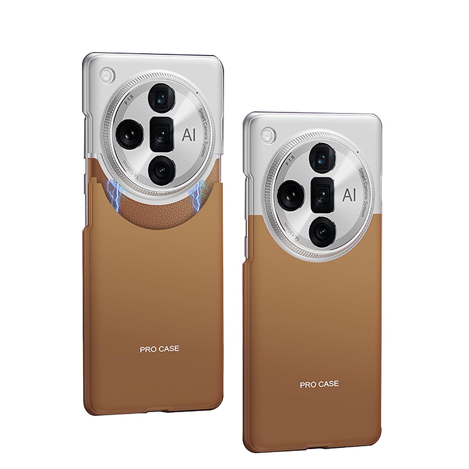 Coque Case Find X7 Ultra Phone Protective Cover Slim, Master Of Color Collision,Anti Drop, 360 Full Coverage,Wireless Charging C