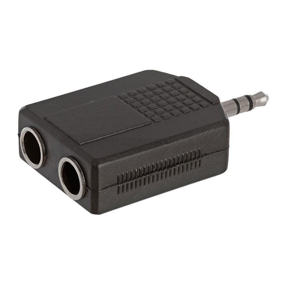 Cmple - 3.5Mm Stereo Plug To 2X6.35Mm Mono Jack Adapter