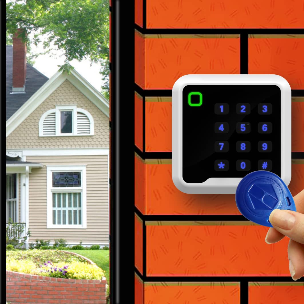 Uhppote Proximity Rfid Card Keypad Reader 125Khz Wiegand 26 Bit For Door Access Control System