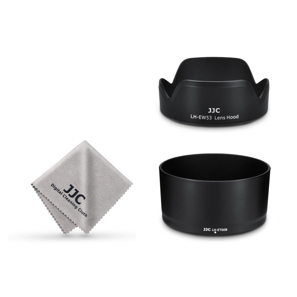 (1+1) Lens Hood For Canon R50 R100 Dual Lens Kit (Rf S 18 45Mm F4.5 6.3 Is Stm And Rf S 55 210Mm F5 7.1 Is Stm) Replaces Et 60B