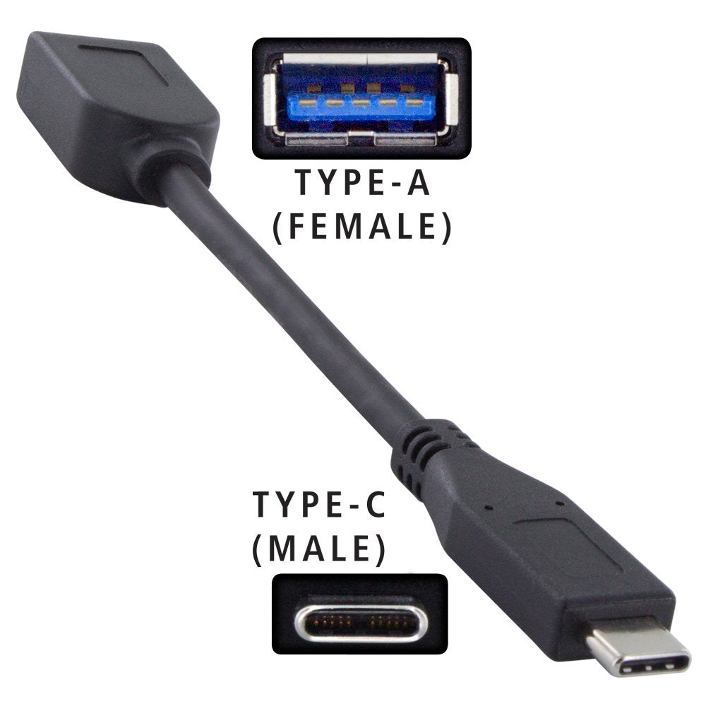 Apricorn Adapter Usb A C Usb 3.0 A To C Adapter Black