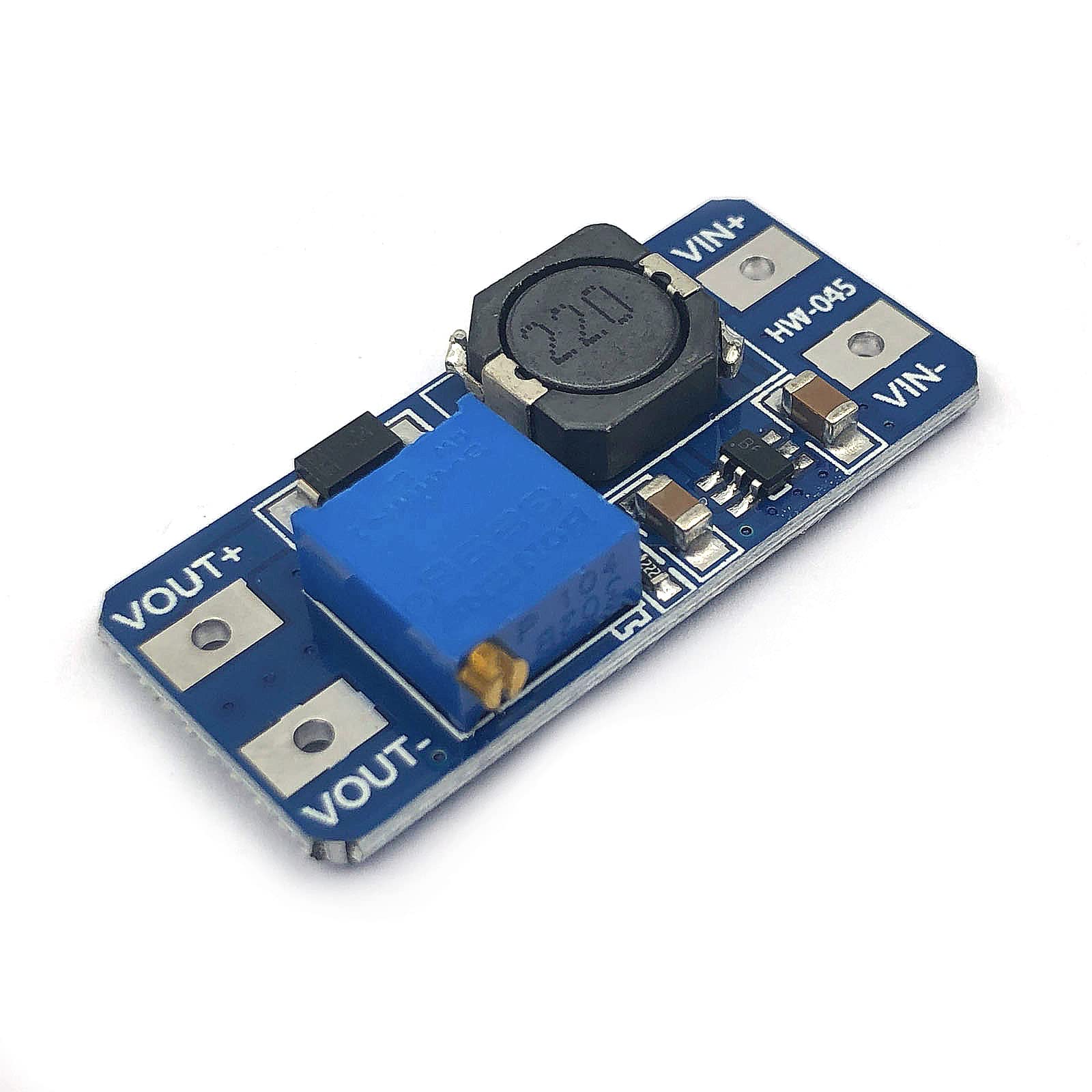 Fainwan 5Pcs Mt3608 Dc Dc Step Up Power Apply Module Booster 2A Power Module Compatible With Ar Duino