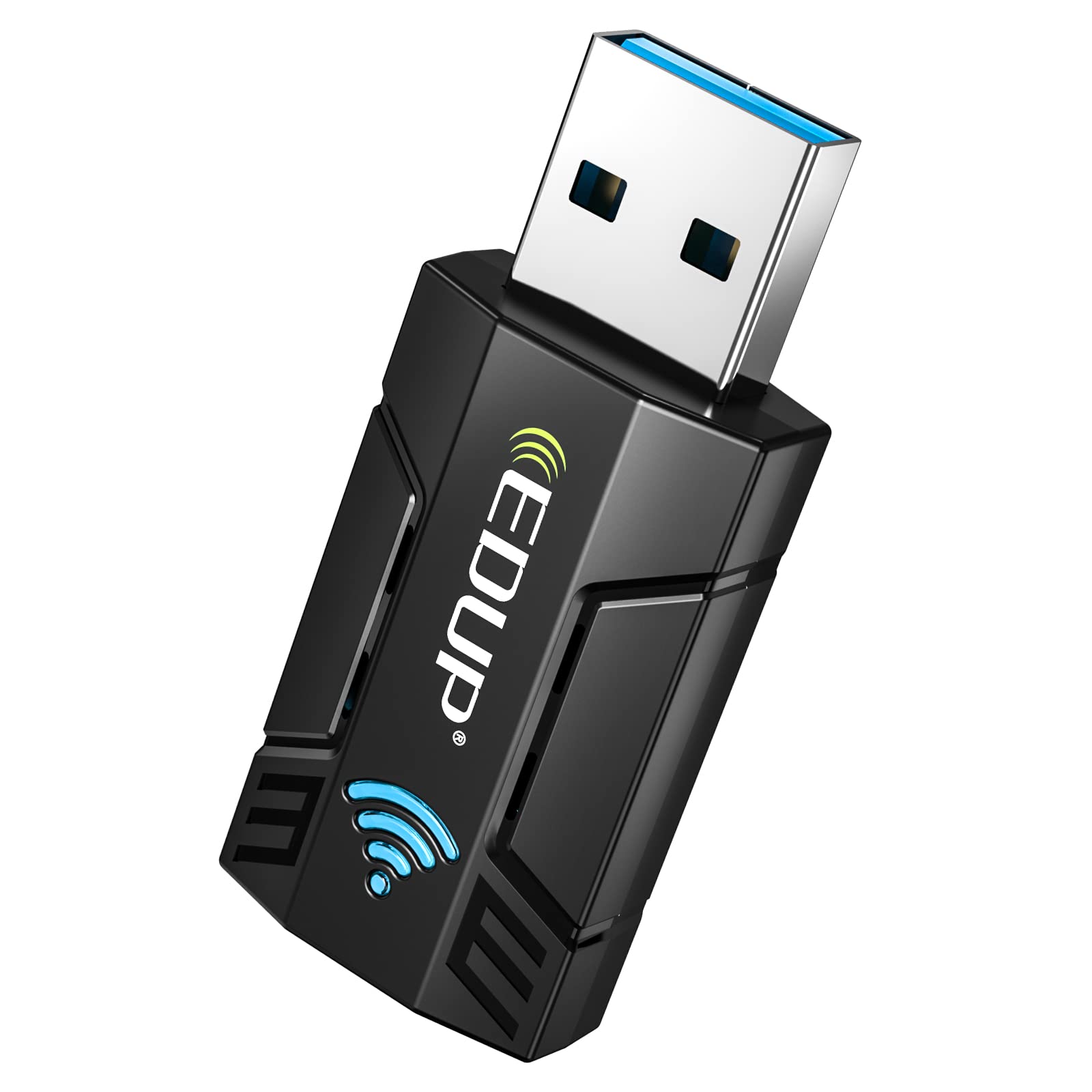 Edup Love Usb 3.0 Wireless Wifi Adapter Ac1300Mbps For Pc, Usb Wi Fi Dongle Ac Mini Network Adapters 802.11Ac 2.4Ghz/5.8Ghz Buil