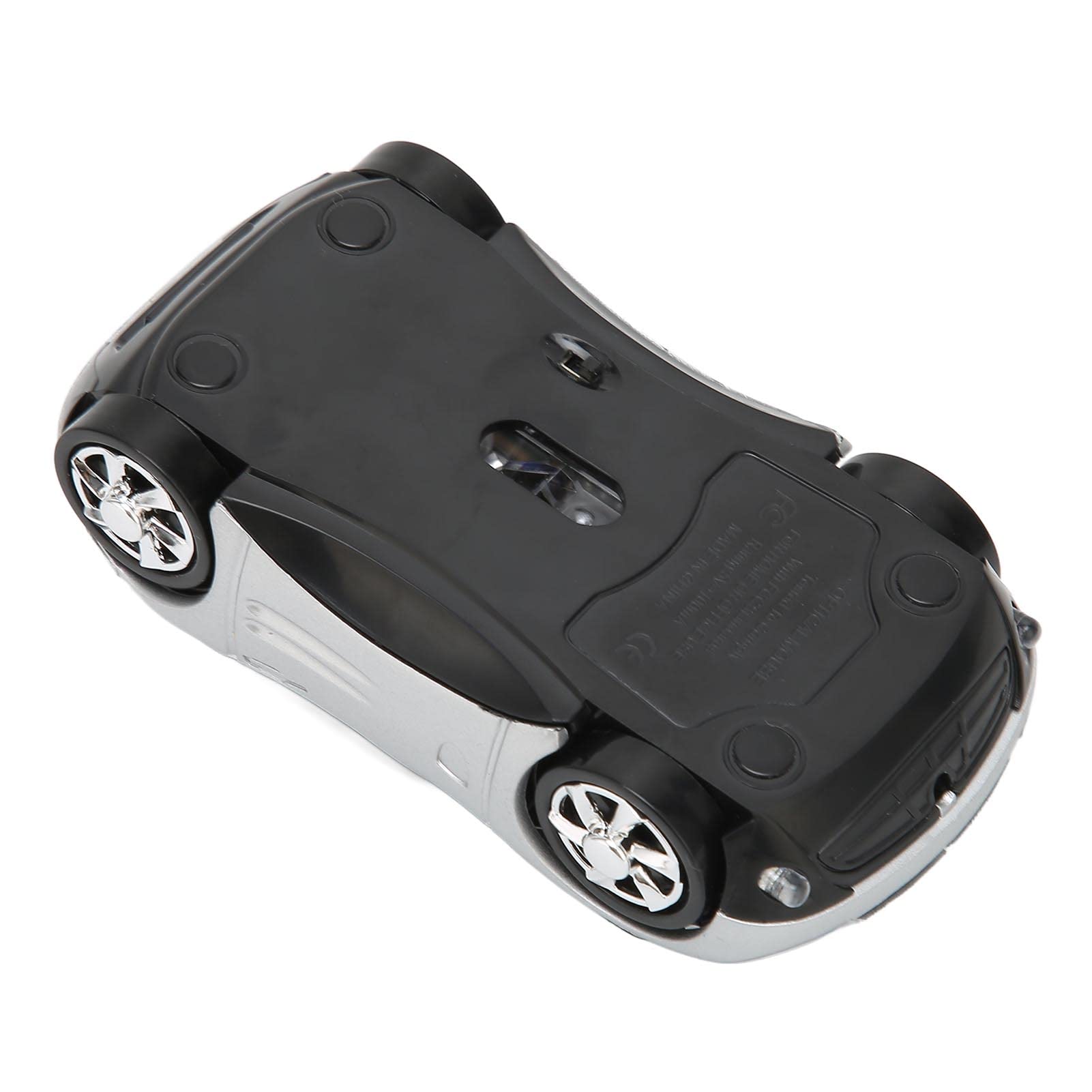 2.4Hz Car Mouse, Wi Fi Mouse With Usb Receiver, 3D Sports Car Mouse Optical Mouse For Laptop Pc Tablet Gaming Office Win 7 Linux