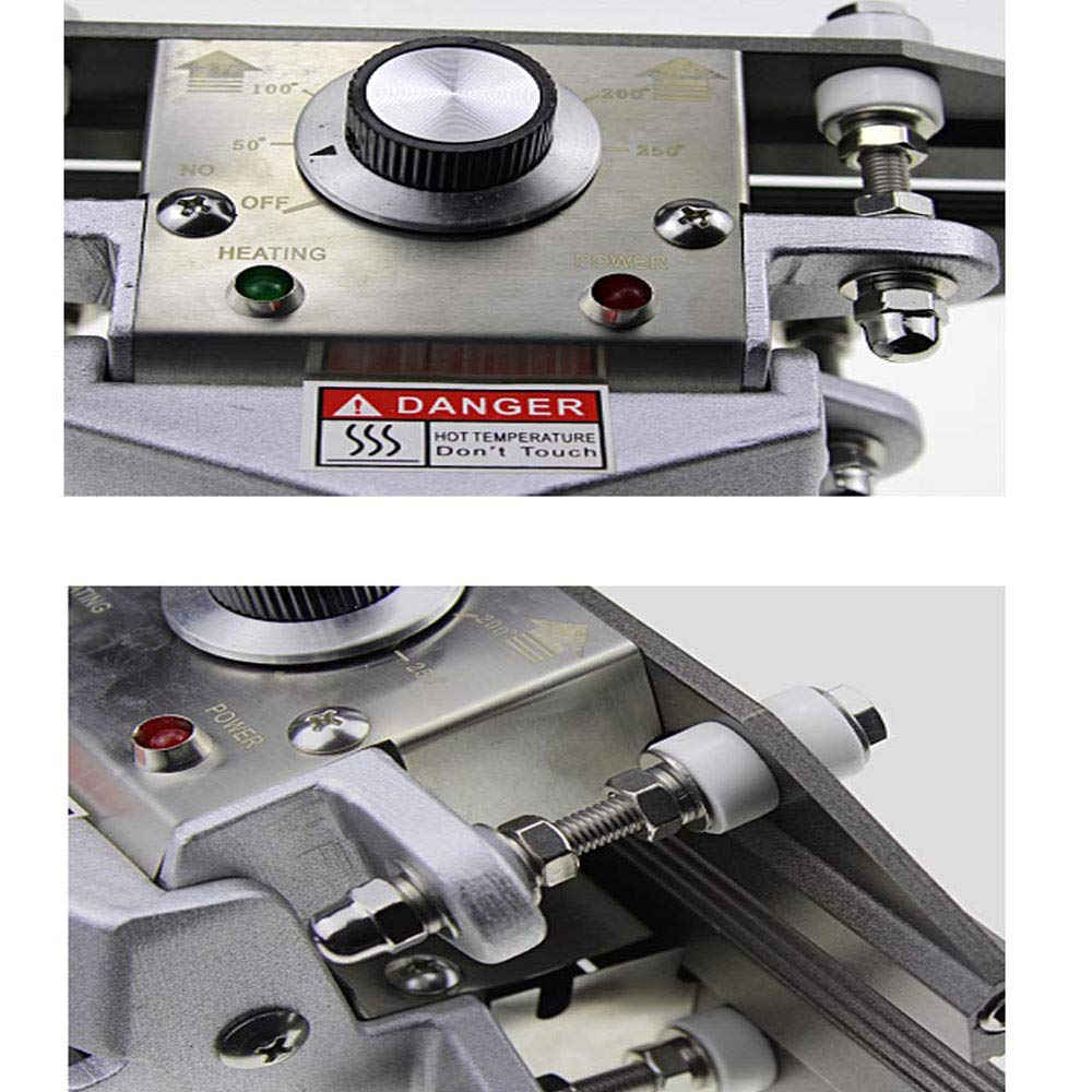 Votoer Fkr 300 Hand Held Crimp Heat Sealer Bag Crimp Heat Sealer Sealing Machine Tool Aluminum Foil Kraft (12'' Sealing Length)