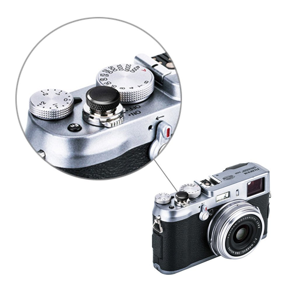 Jjc Camera Soft Release Button, Shutter Button For Fuji Fujifilm X T5 X T4 X T3 X T2 X T30 X T30 Ii X T20 X Pro3 X100V X100Vi X