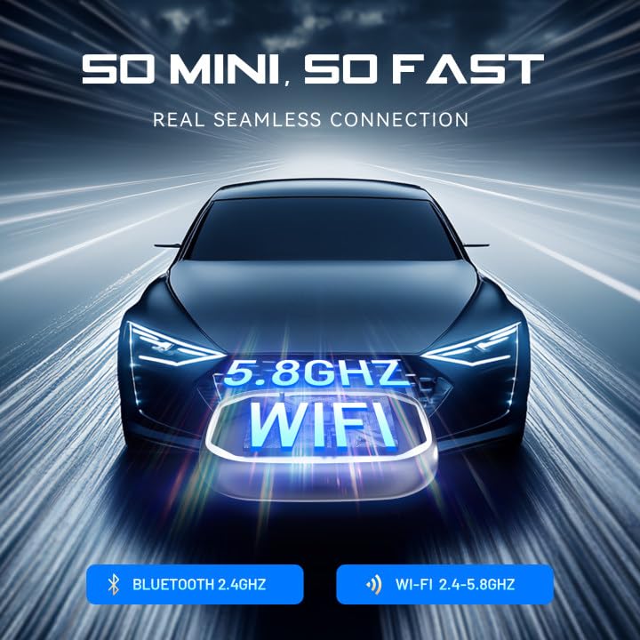 Wireless Carplay Adapter, Wireless Car Screen Adapter For Iphone Easily Upgrade Wired Carplay To Unwired Connectivity, Includes