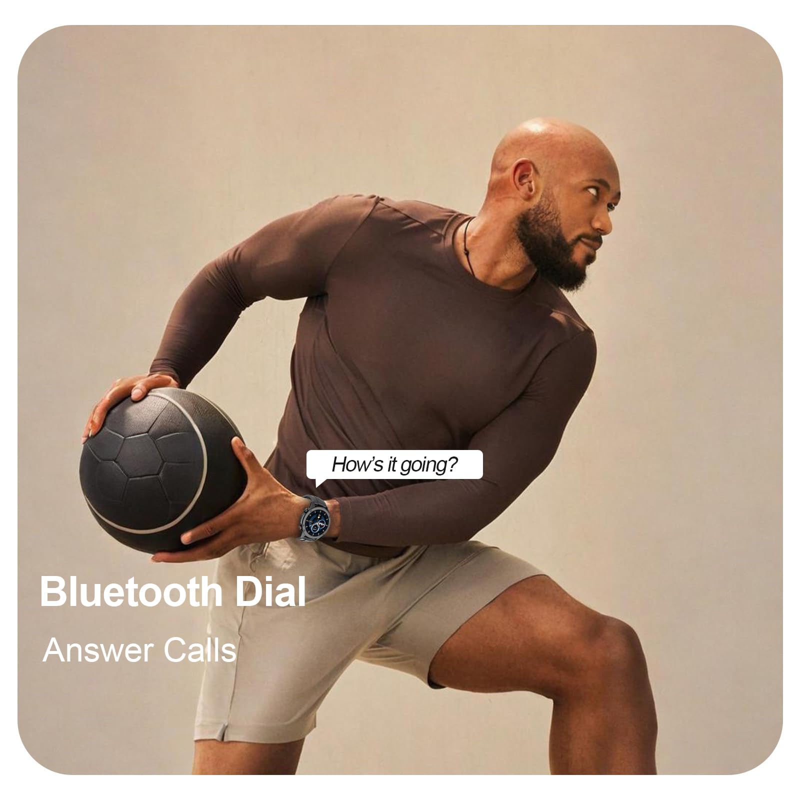 Fila Smart Watch For Men Women, 1.43 Amoled Fitness Tracker With Heart Rate/Sleep Monitor, 130+ Sport Modes, Activity Tracker, P