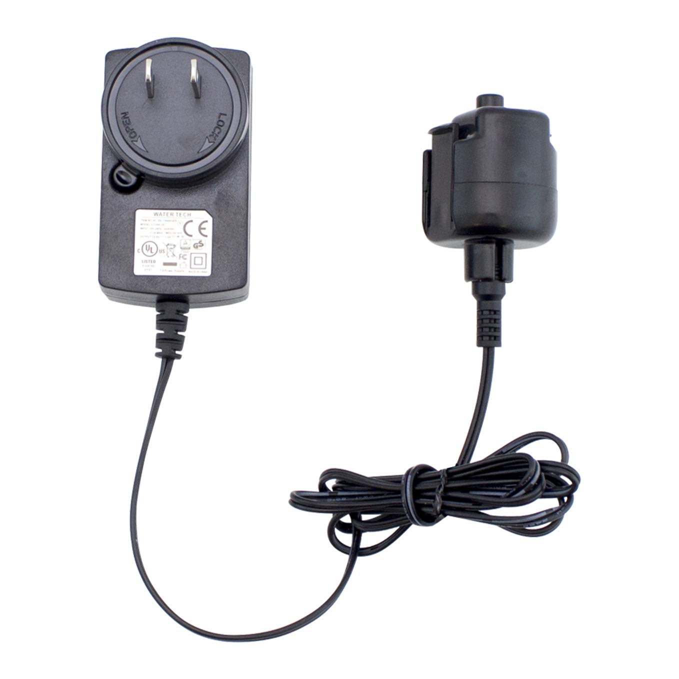 Pool Blaster Water Tech Certified Lithium Wall Charger With Adapter For Max Li, Max Li Cg, Max Li Hd, Millennium Li, Ivac 350 Li