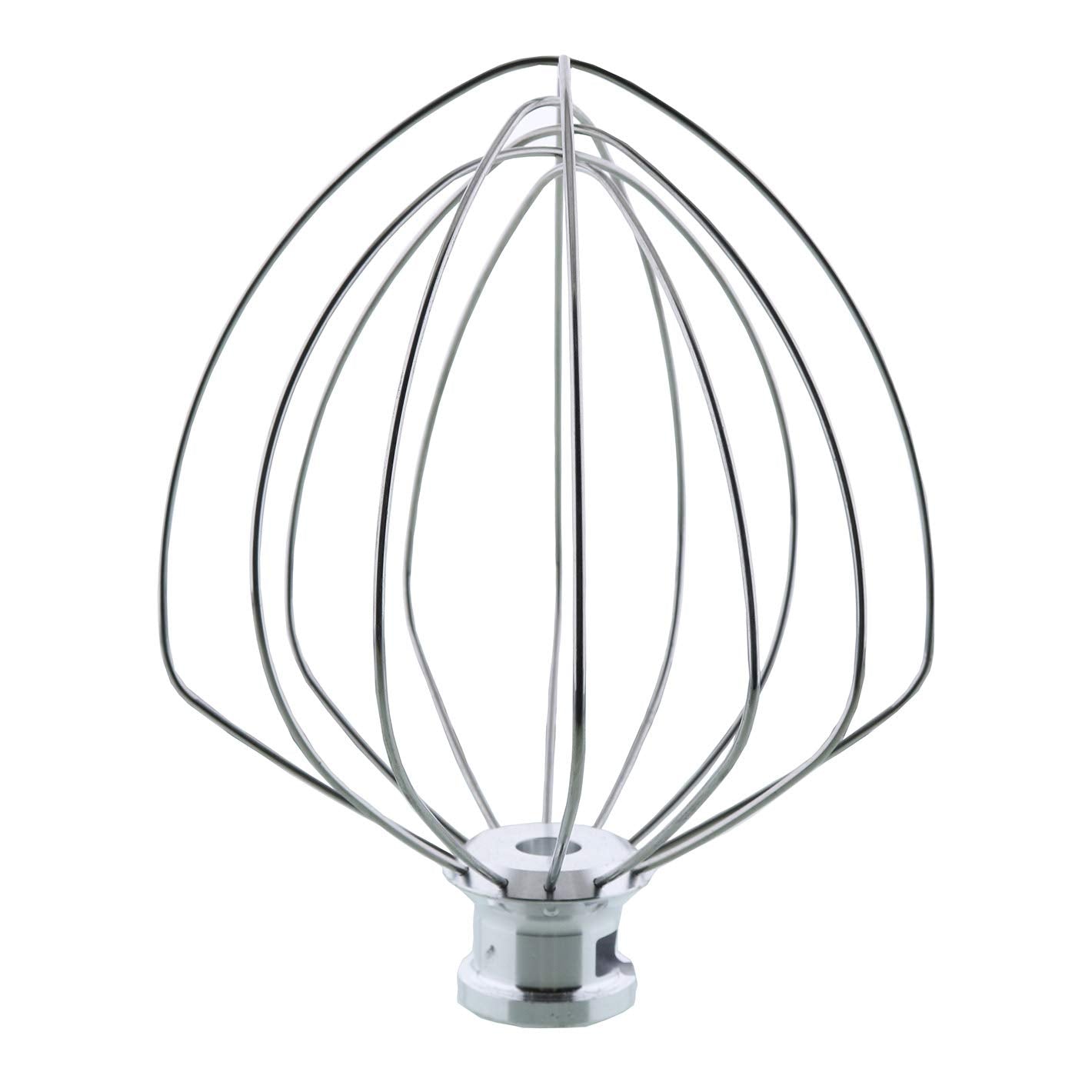 Elsoon Kn256Ww 6 Wire Whip Compatible With Kitchenaid 5 6Qt Bowl Lift Stand Mixer   Stainless Steel