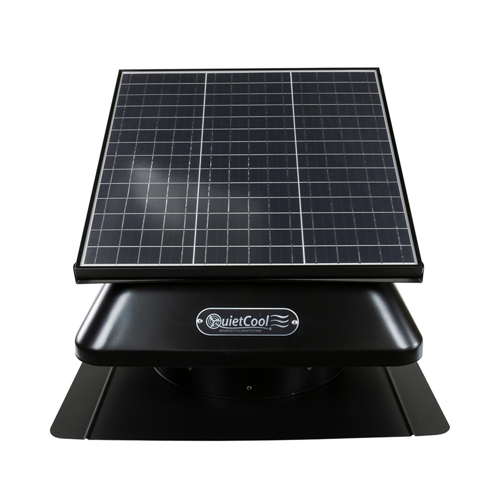 Quietcool 40 Watt Solar Powered Roof Mount Attic Fan