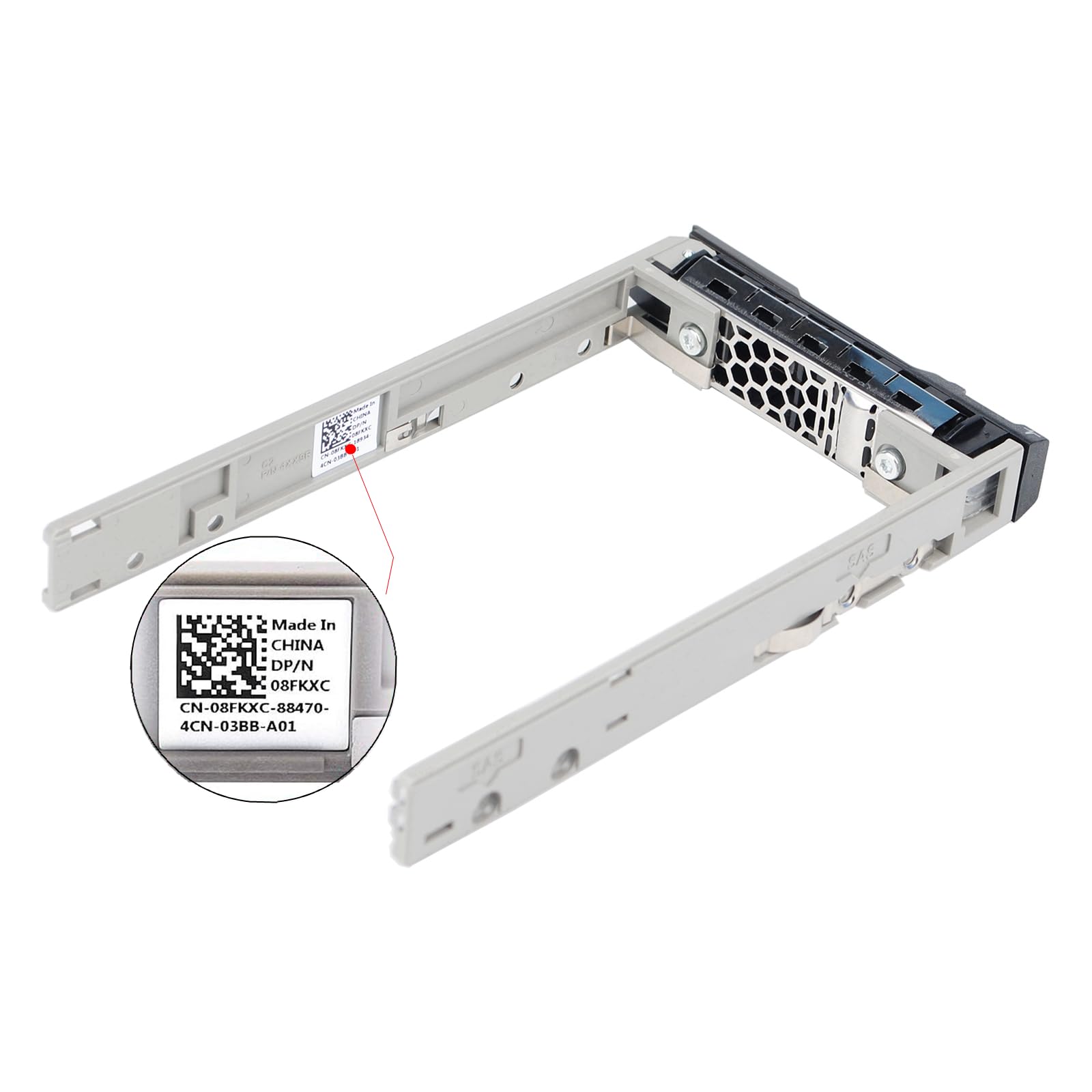 Hard Drive Bracket 2.5'' Ssd Mount G176J Hdd Caddy Sas Sata Hard Drive Caddy Compatible With Dell Poweredge R610 R620 R710 T710