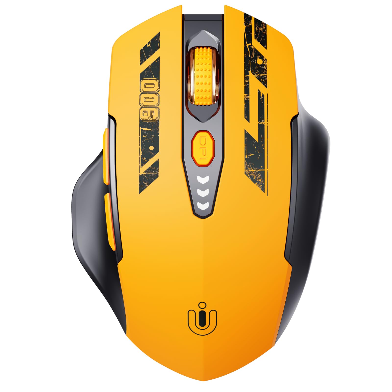 Uineer Bluetooth Mouse - Multi-Device Wireless, Rechargeable Ergonomic Mouse with Visible Battery Level, Tri-Mode (BT 5.0/4.0+2.