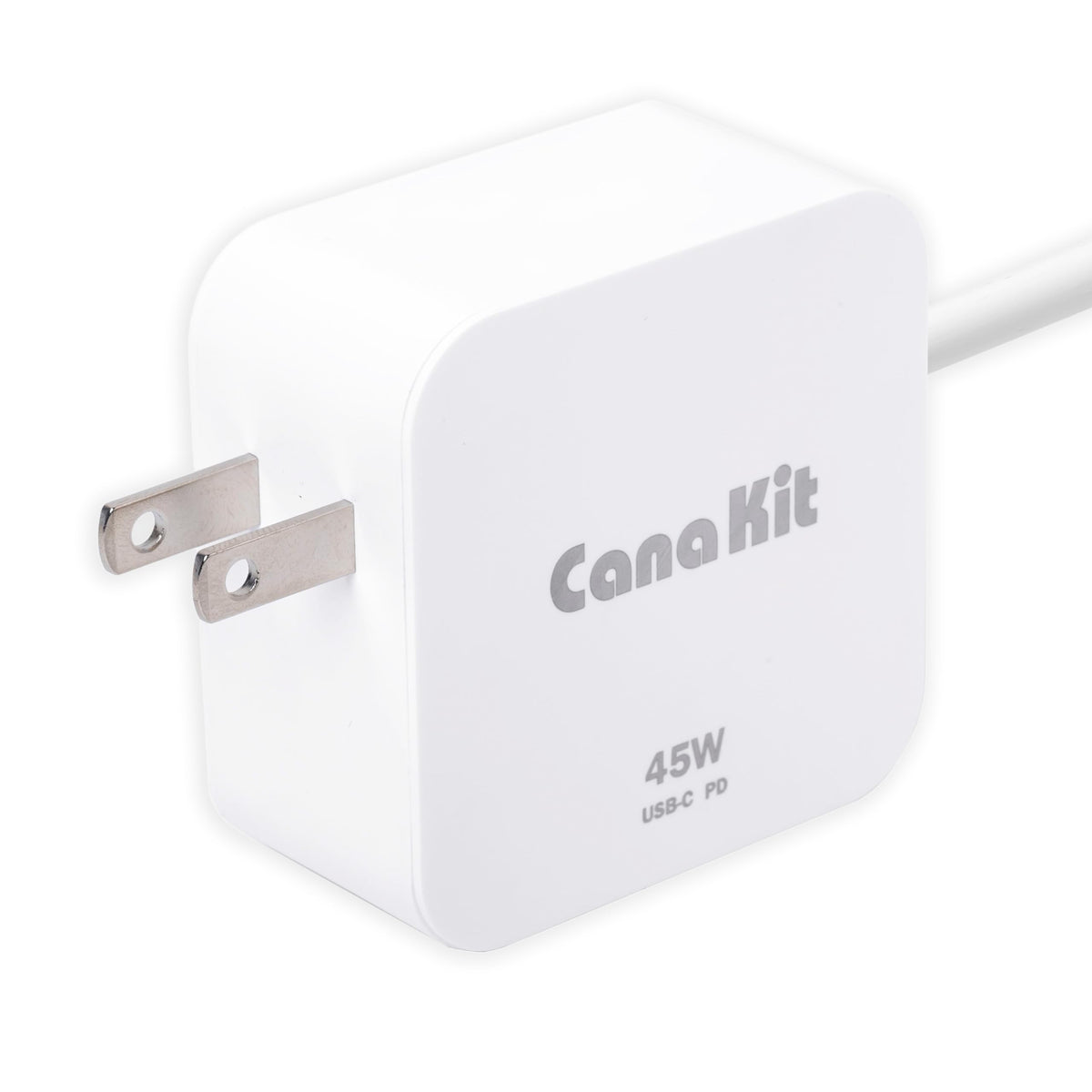 Canakit 45W Usb-C Power Supply With Pd For Raspberry Pi 5 (27W @ 5A)