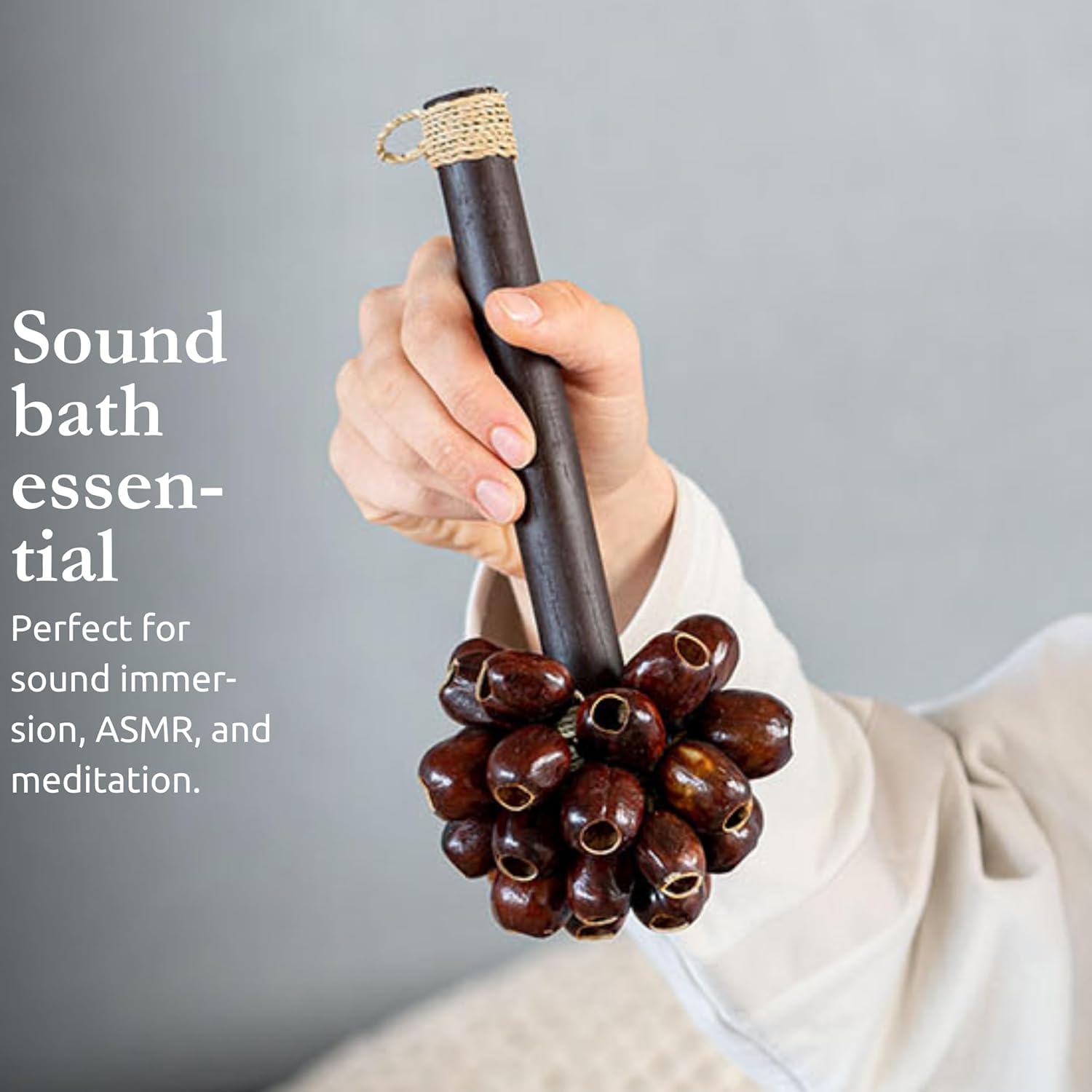 Meinl Sonic Energy Seed Shell Shaker Percussion Instrument - Nature Sounds For Meditation, Asmr, Sound Therapy, Yoga