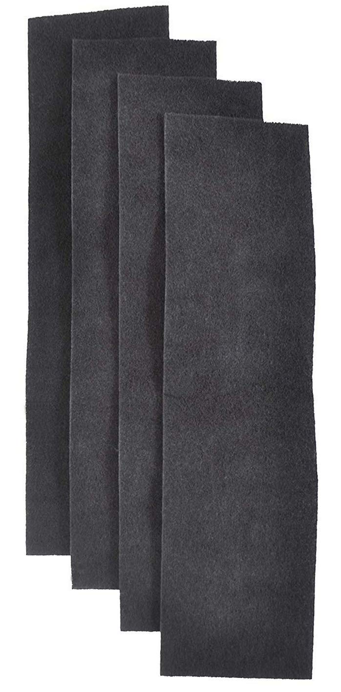 Breathe Naturally   Replacement Carbon Filter 4 Pack For Idylis Iap Gg 125, Compatible With Idylis Air Purifier Filter E, Fits M
