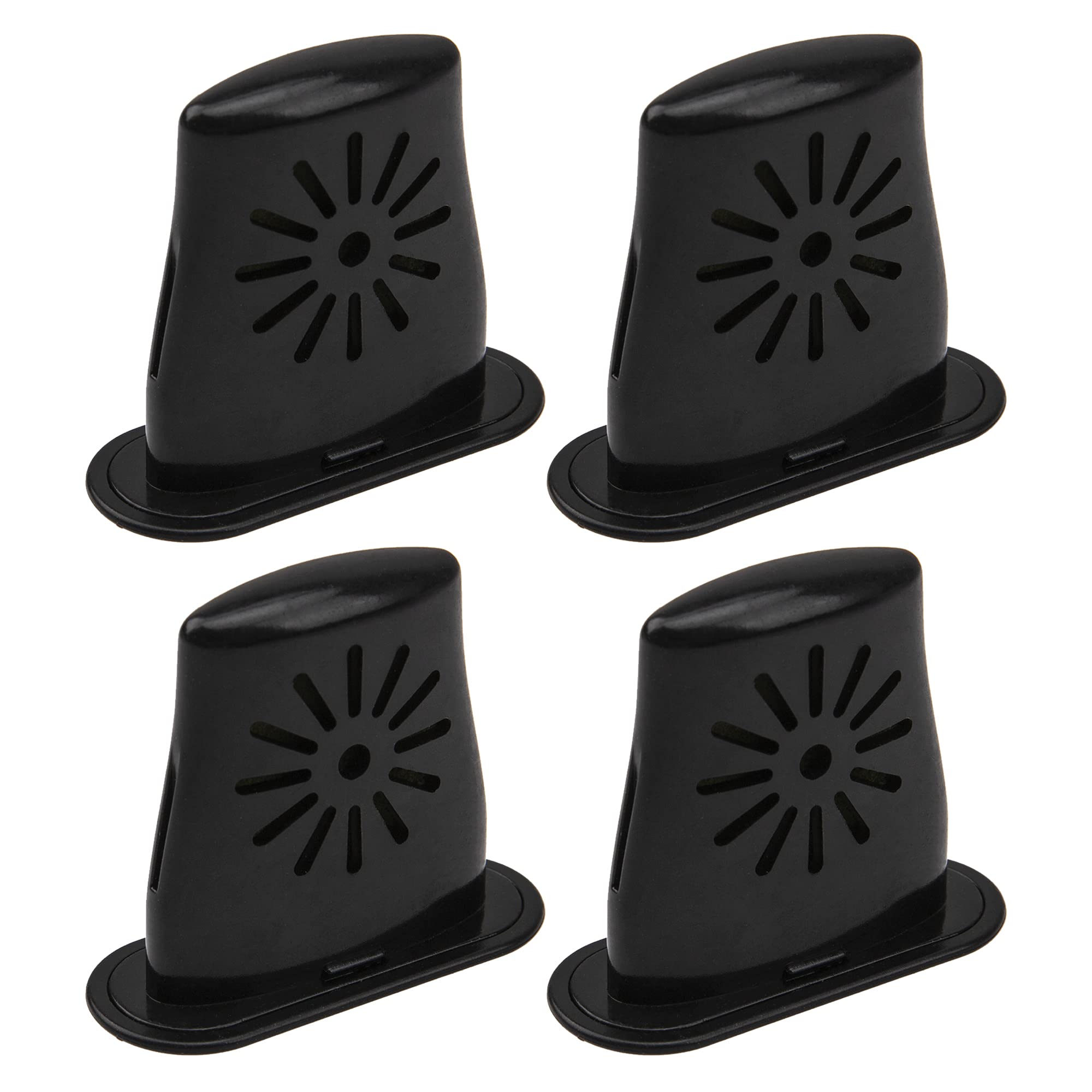 4Pcs Yootones Ukulele Humidifier Small Instrument Humidifier Care Compatible With Ukulele(Black)