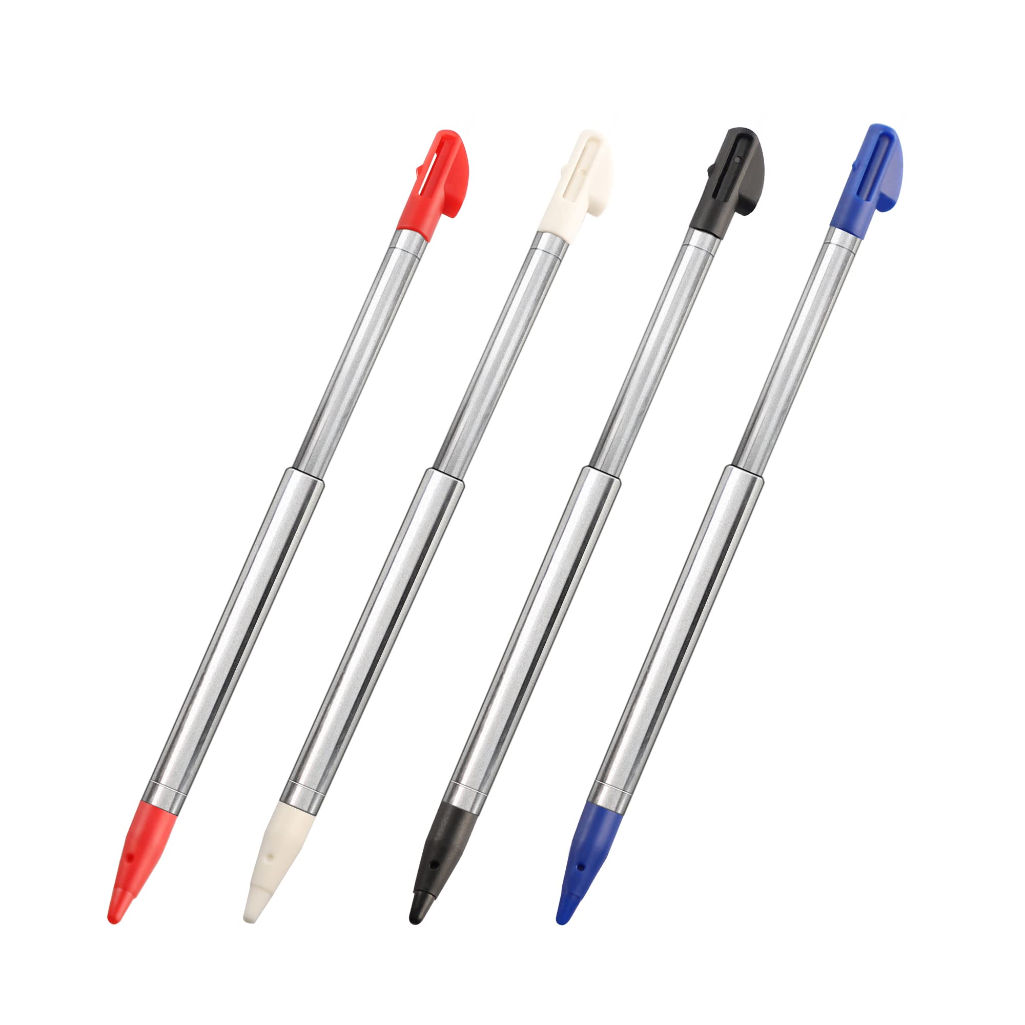 3Ds Xl Stylus Pen, Metal Retractable Replacement Stylus Compatible With Nintendo 3Ds Xl, 4In1 Combo Touch Styli Pen Set Multi Co