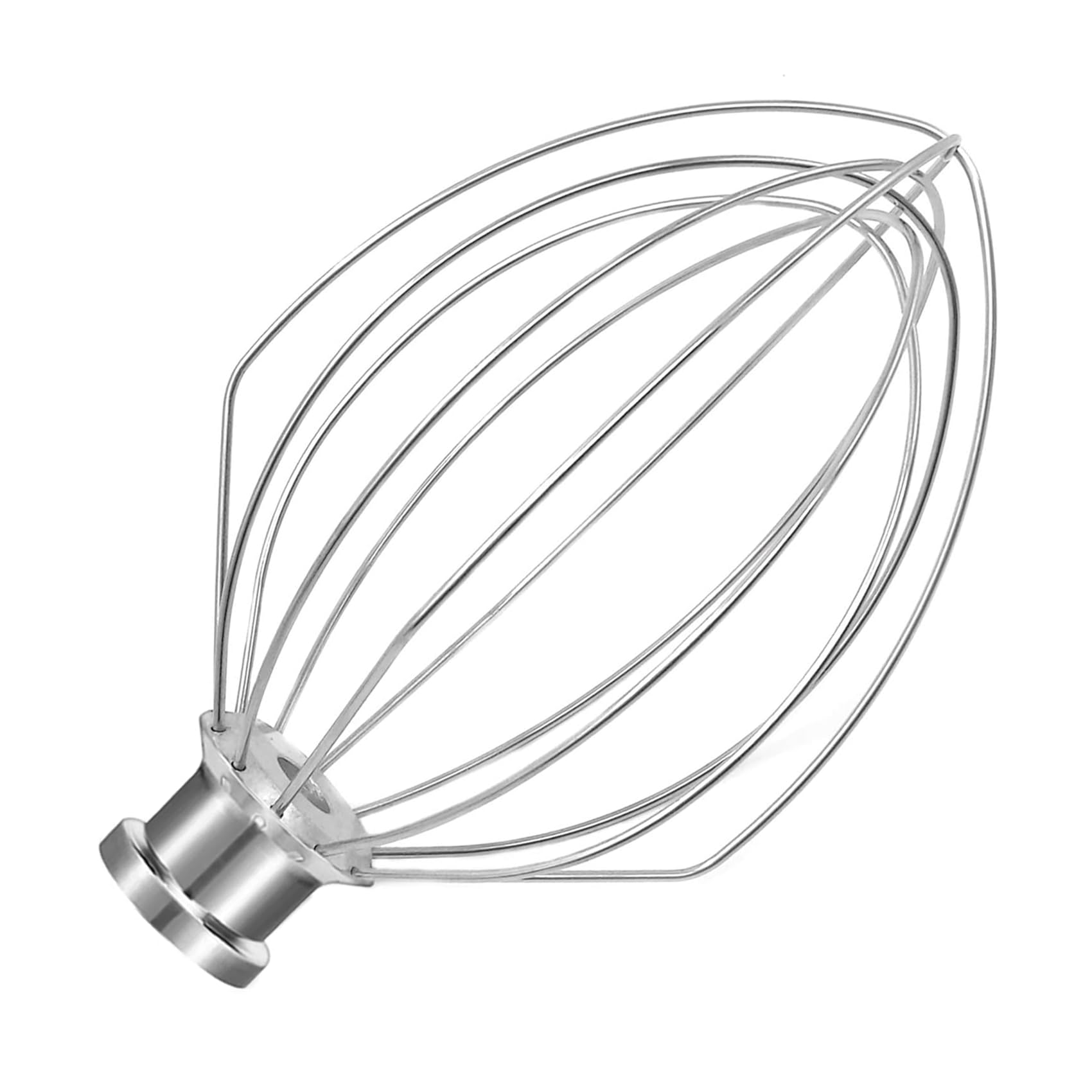 K5A Stainless Steel Whisk For Kitchenaid 5Qt Bowl Lift Mixer, Fits For K5, K5Ss, Kg25, Kp50, Ksm6573, Ksm450/500, 7.1'' Balloon