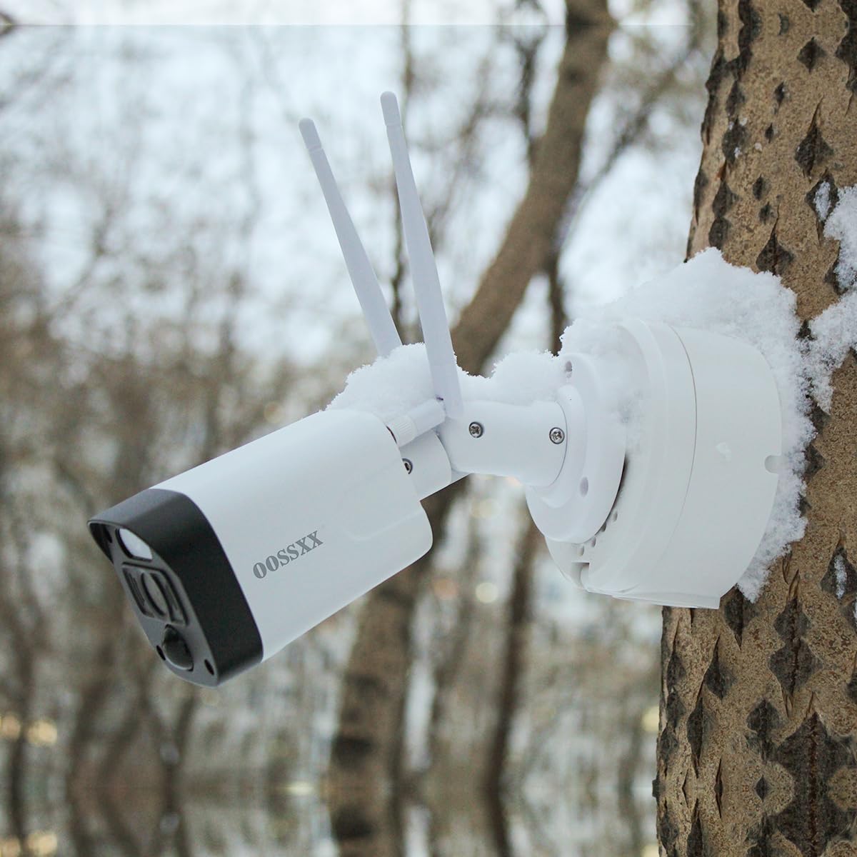 (Abs New) Security Camera Junction Box,Security Camera Bracket Outdoor,Plastic Waterproof Security Camera Mount Hide Cable Junction Box For Arlo Solar Panel Flip Cover Cable Cover