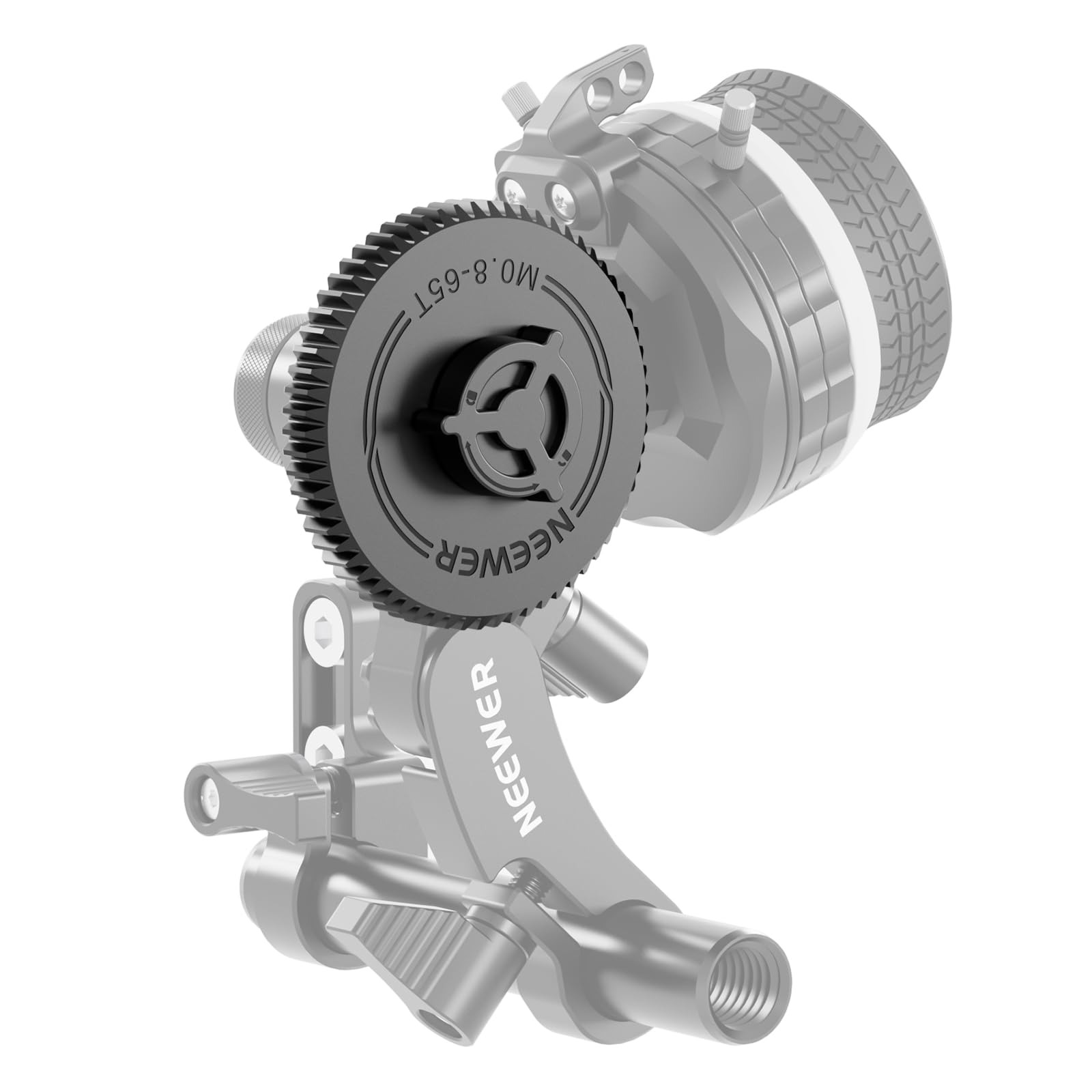 Neewer M0.8 65T Gear For Follow Focus, Standard 0.8 Mod And 65 Teeth Compatible With Smallrig Follow Focus And Neewer Mini Follo