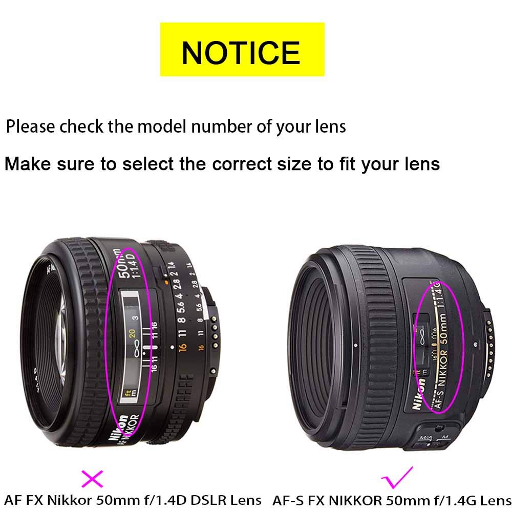 58Mm Lens Cap For Af S 50Mm F/1.8G Lens,Af S 50Mm F/1.4G & 55 300Mm F/4.5 5.6G Nikon D7000 D5100 D3100 D3200 D3300 D90 D5200 Cam