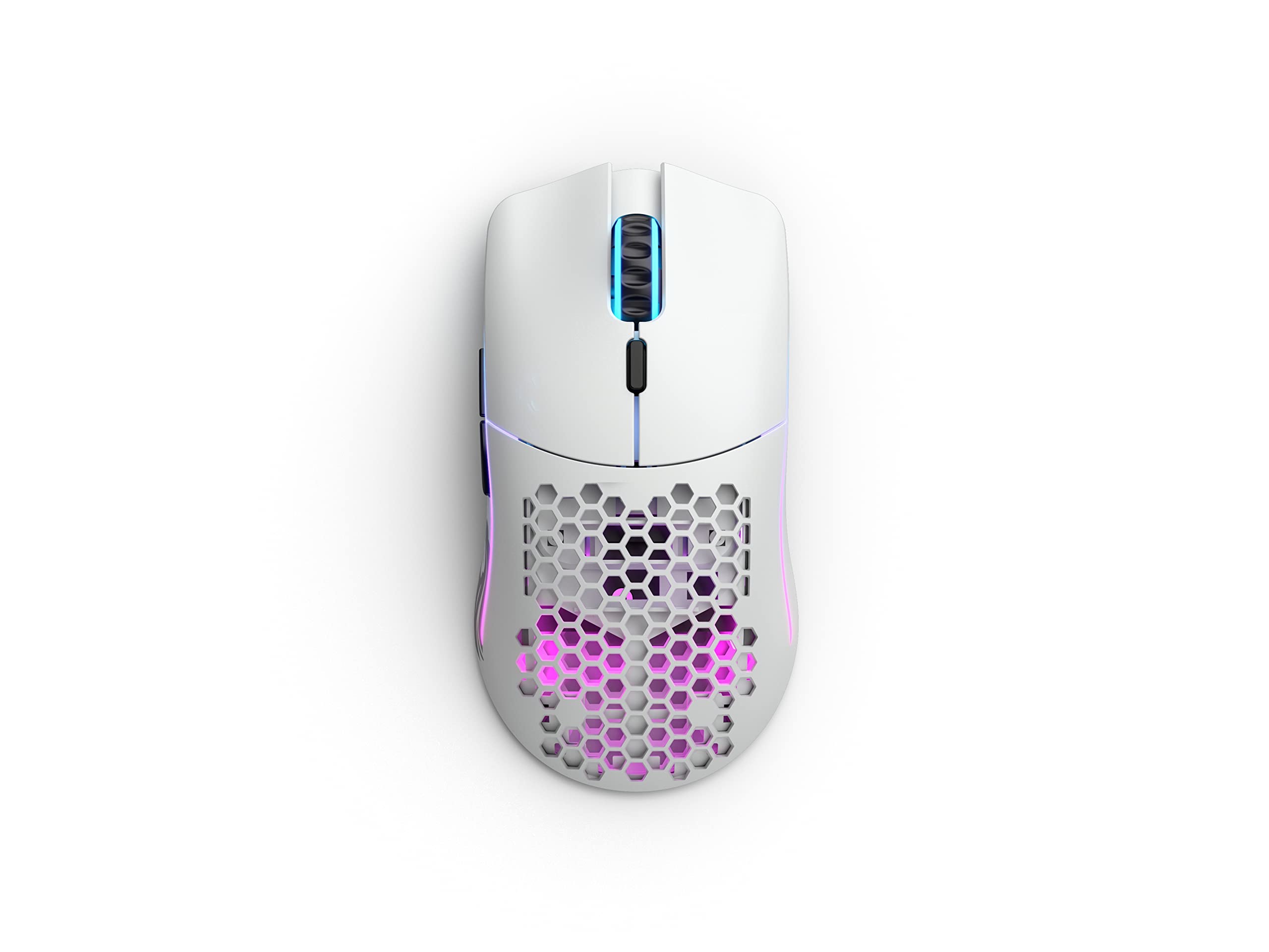 Glorious Model O Wireless Gaming Mouse   Superlight, 69G Honeycomb Design, Rgb, Ambidextrous, Lag Free 2.4Ghz Wireless, Up To 71