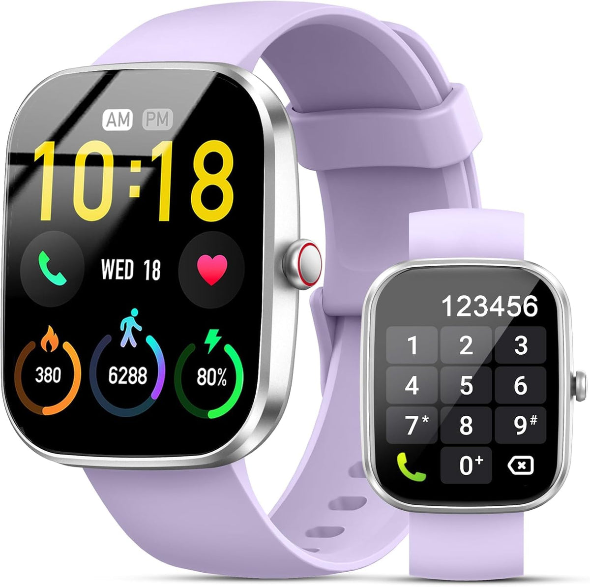 Smart Watch, 1.91 ''Smartwatch For Men Women (Answer/Make Call), Fitness Tracker With 100+ Sport Modes, Ip68 Waterproof, Heart R