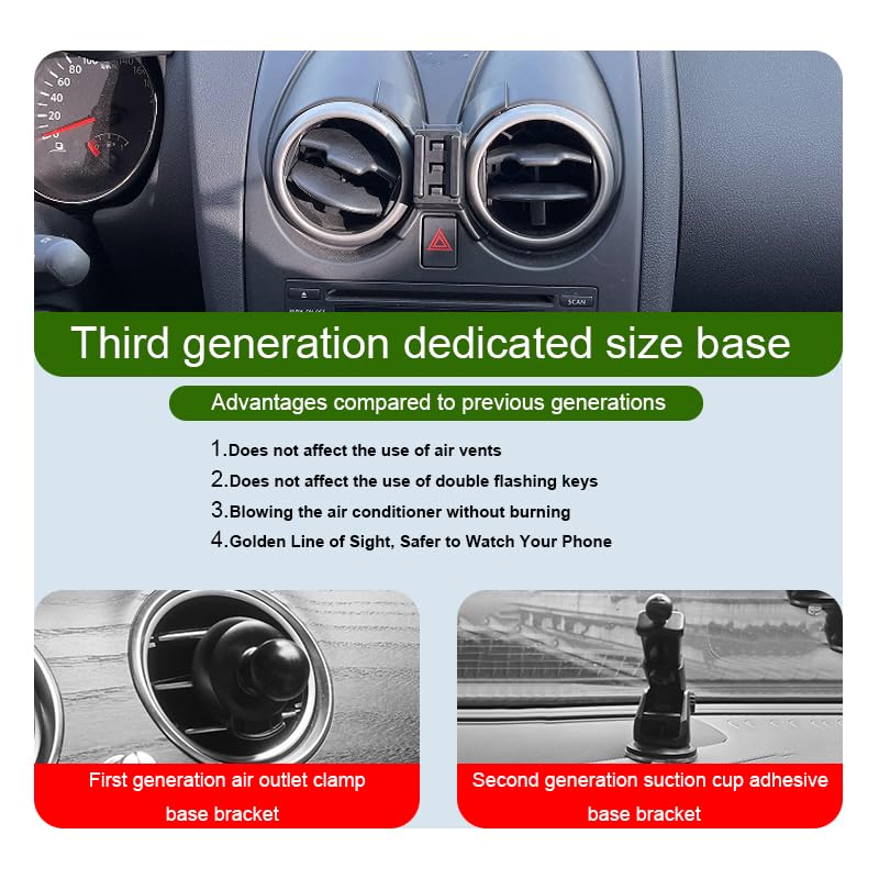 Car Phone Holder For Nissan Rogue Auto Accessories[Special Vehicle Installation