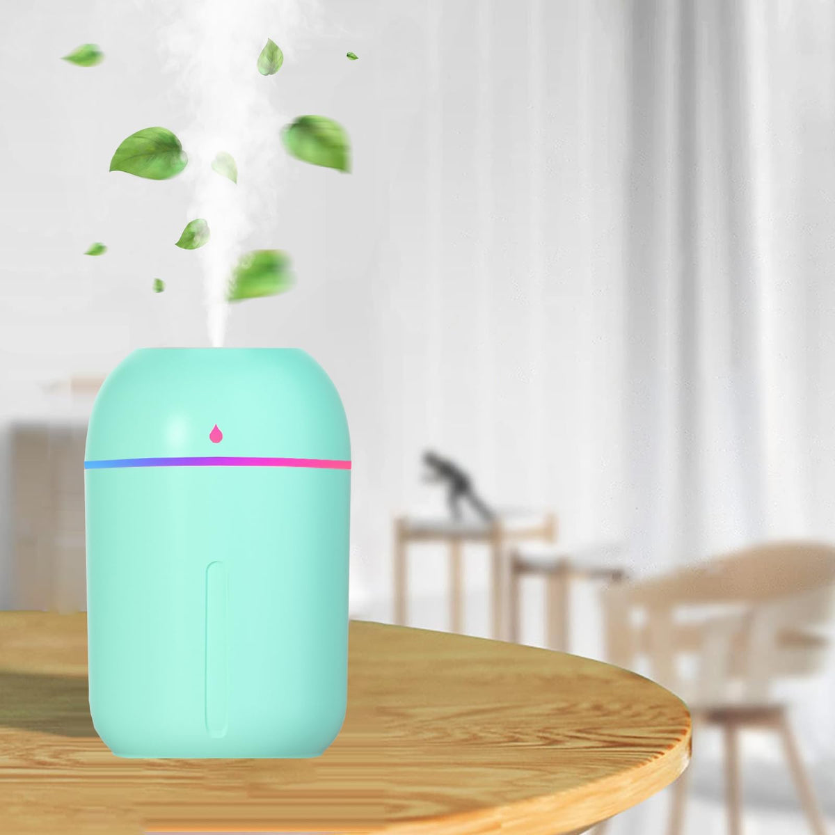Small Humidifier For Plants Portable Humidifiers For Bedroom Personal Desktop Mini Humidifier, Usb Humidifiers For Office Car Tr