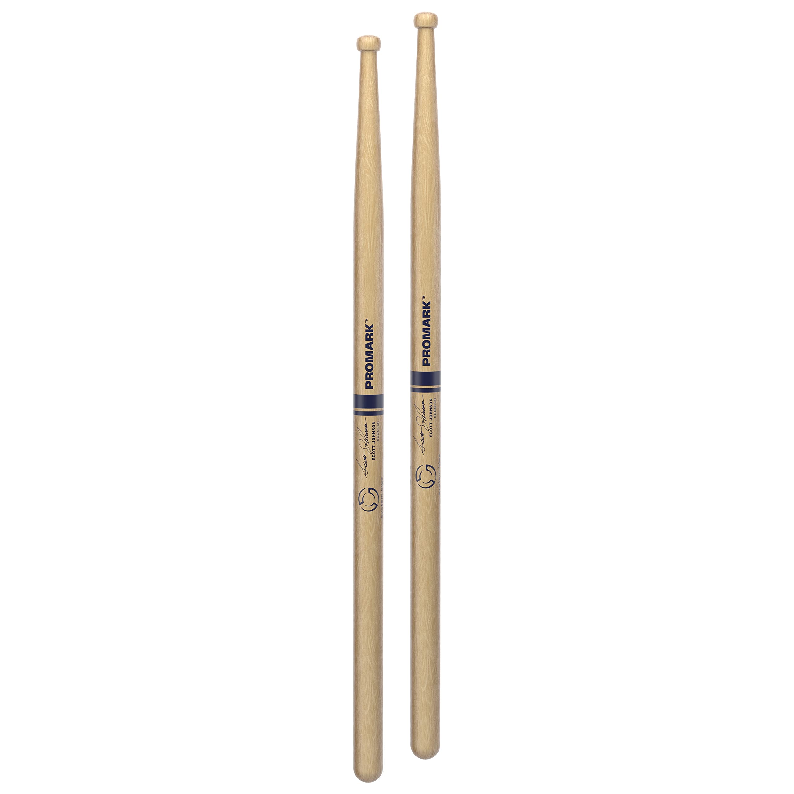 Promark Txdc27W Promark System Blue Scott Johnson Scooter Drumsticks