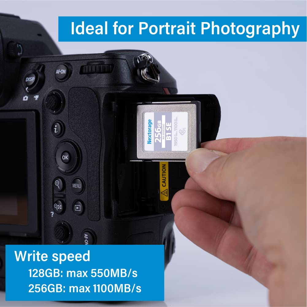 Nextorage Cfexpress Type B Memory Card Se Series 128Gb Max Read 1100Mb/S