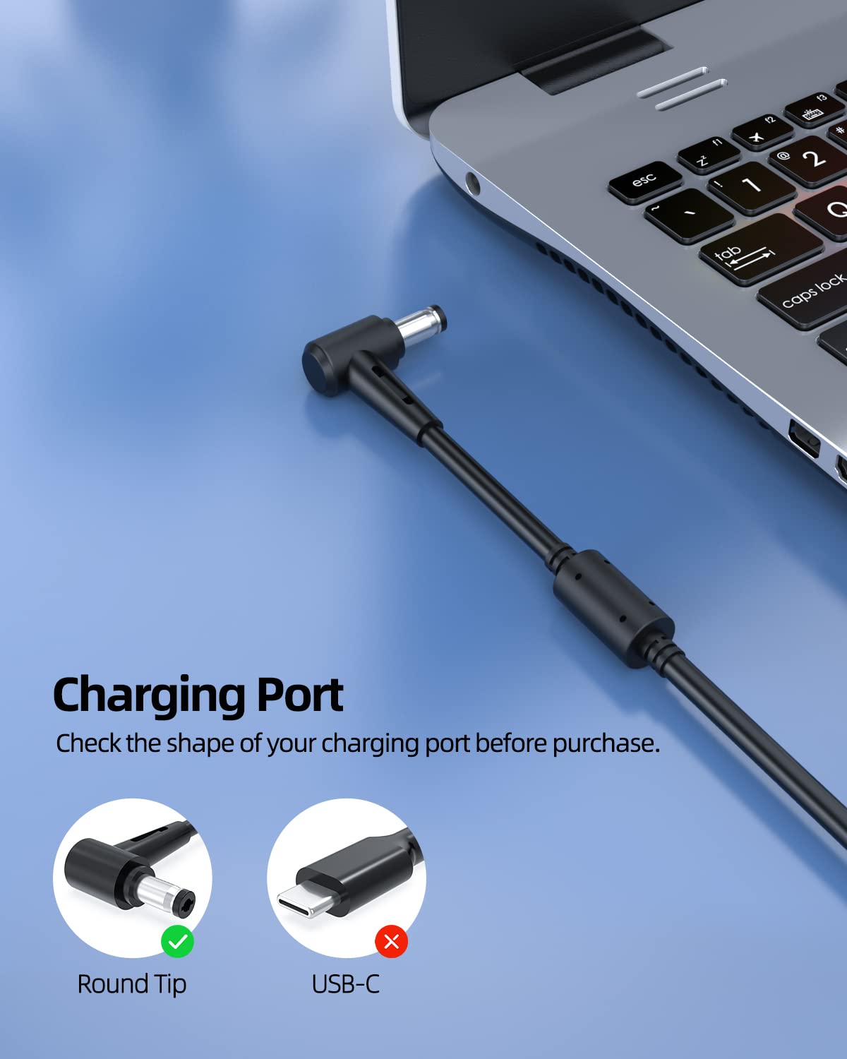 90W Ac Charger Fit For Asus K501 K501U K501Ux K501Uw K501Ub K501Uq K501L K501Lx K501Lb Q550 Q550L Q550Lf R510 R510C R510Ca R510L R510La R510D R510Dp Laptop Power Supply Adapter Cord